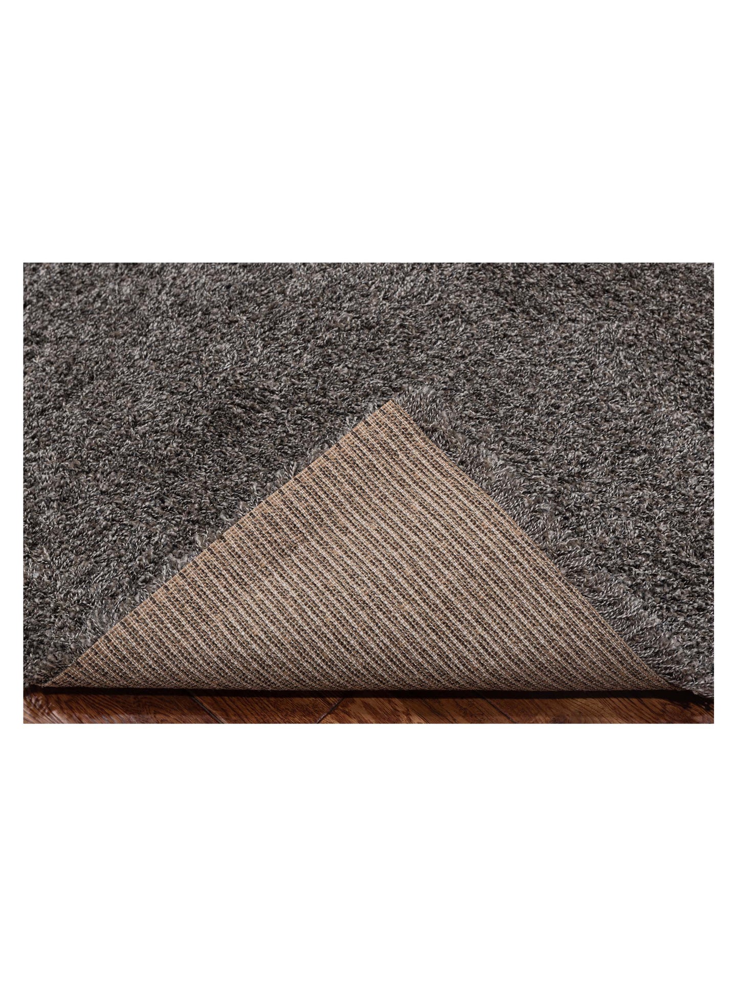 Shaggy 112977 Gray Gray 7.10x11.2 Machine Made Rug