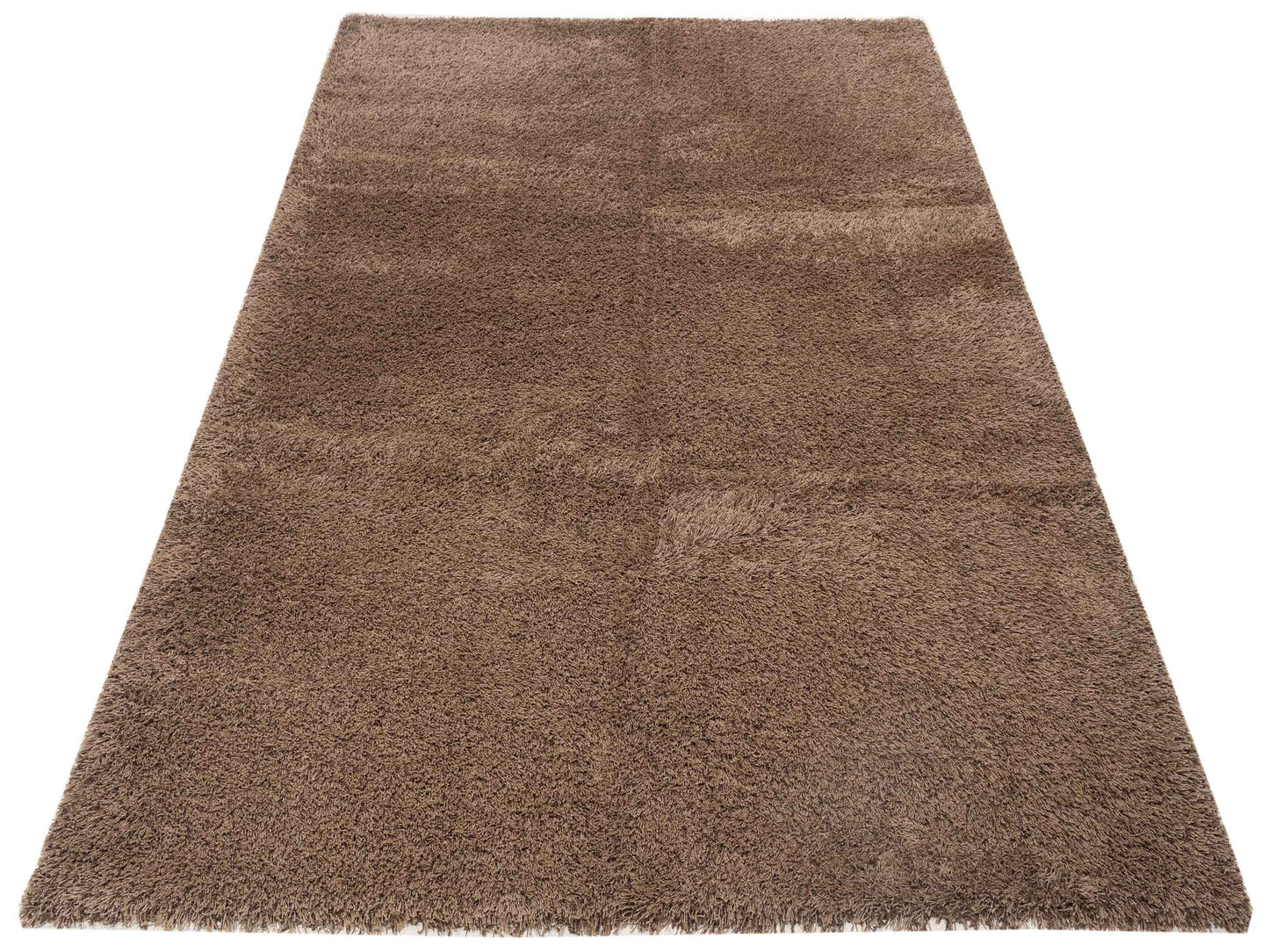 Shaggy 112981 Light Brown 7.10x11.2 Machine Made Rug