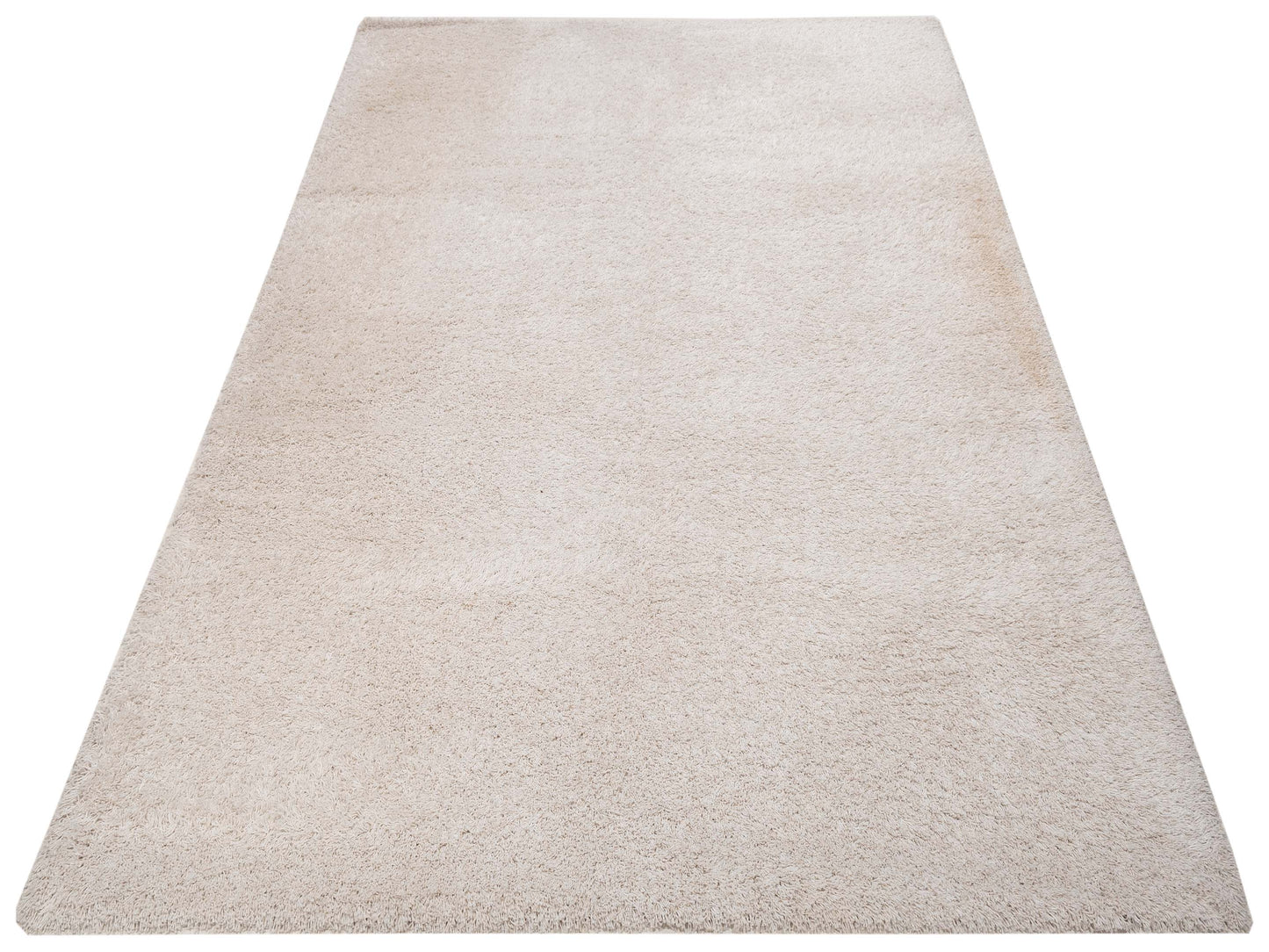 Shaggy 112987 Ivory Ivory 7.10x11.2 Machine Made Rug