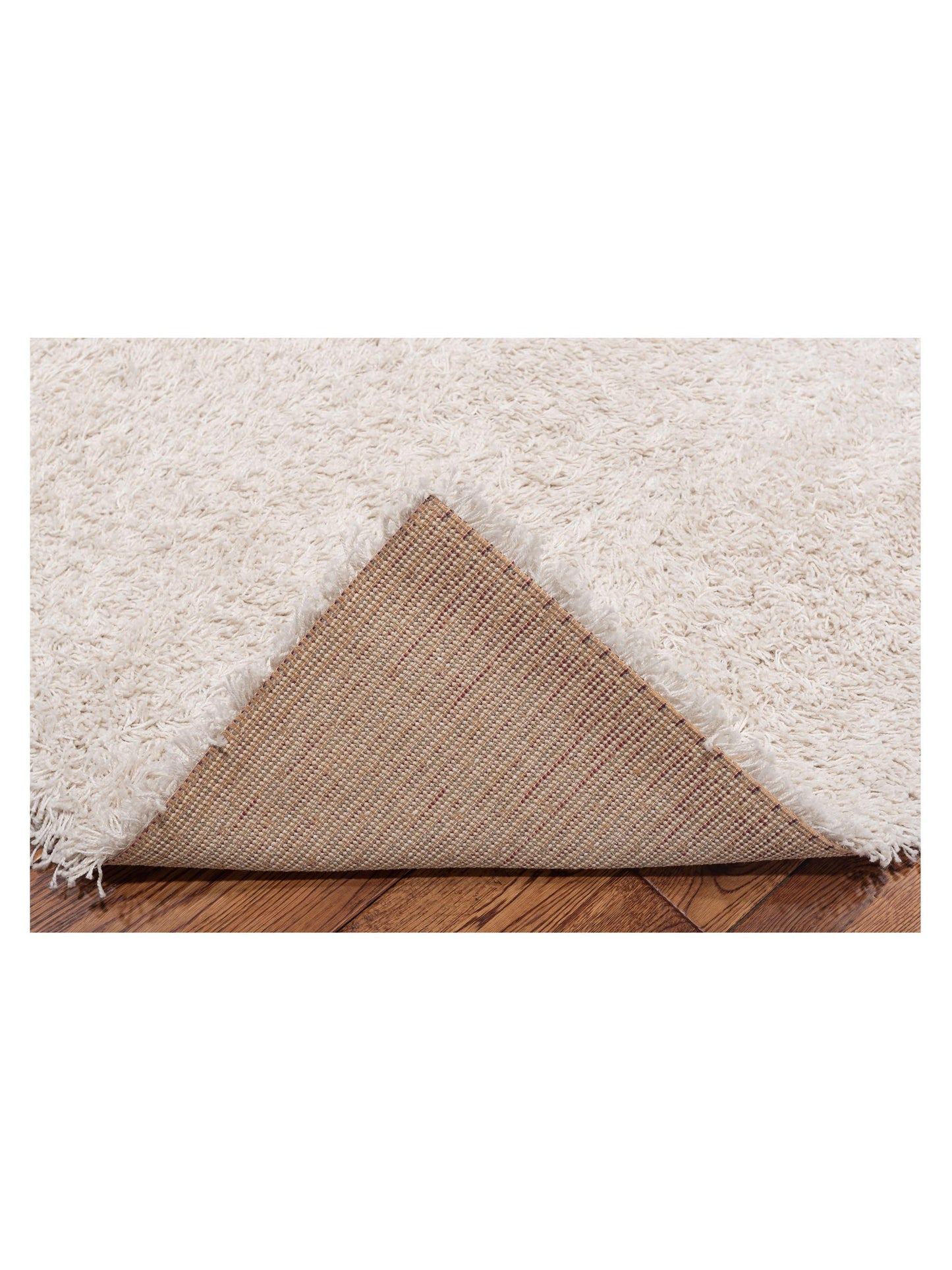 Shaggy 112987 Ivory Ivory 7.10x11.2 Machine Made Rug
