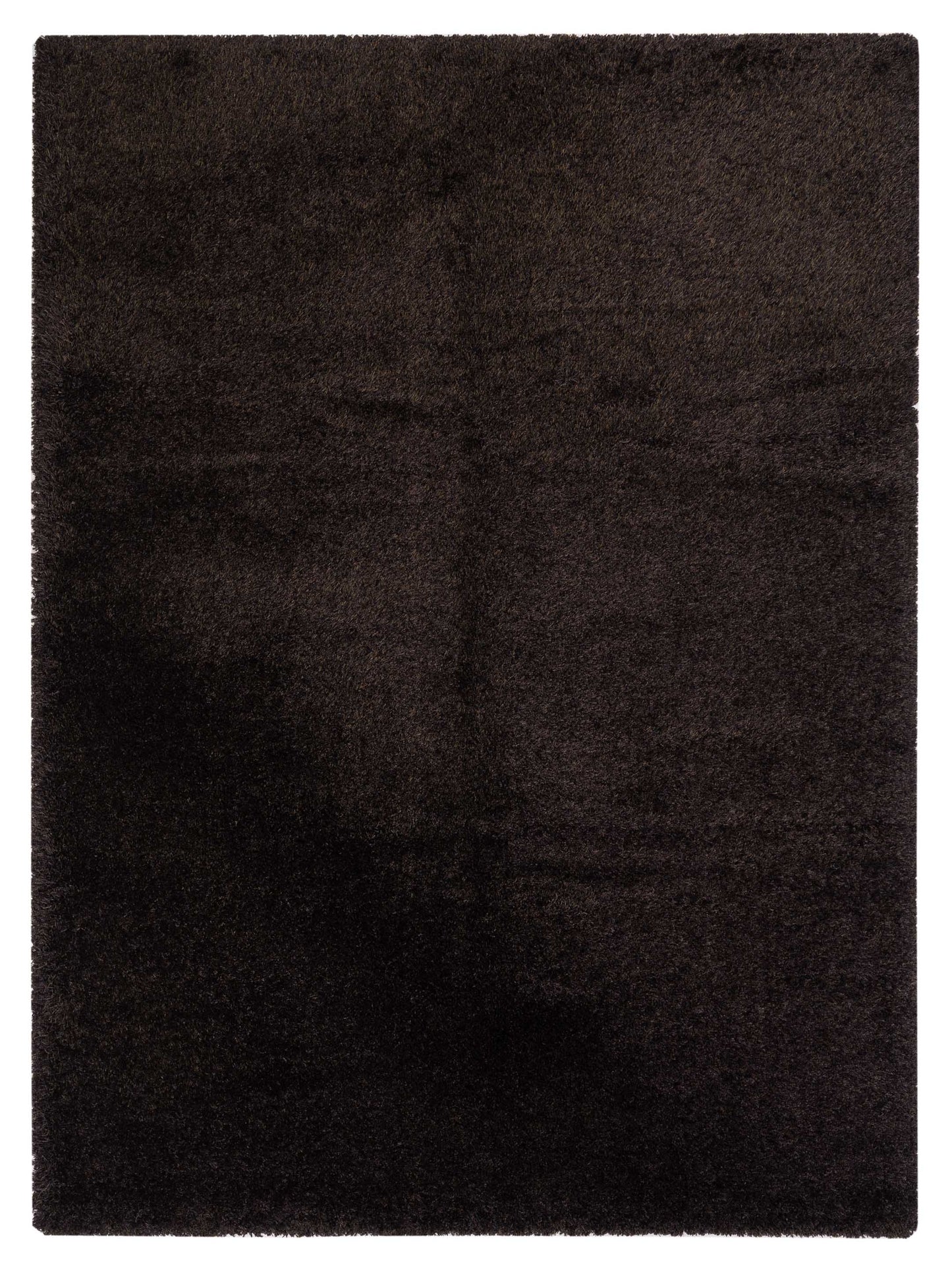 Bergamo Shaggy Dark Brown Contemporary