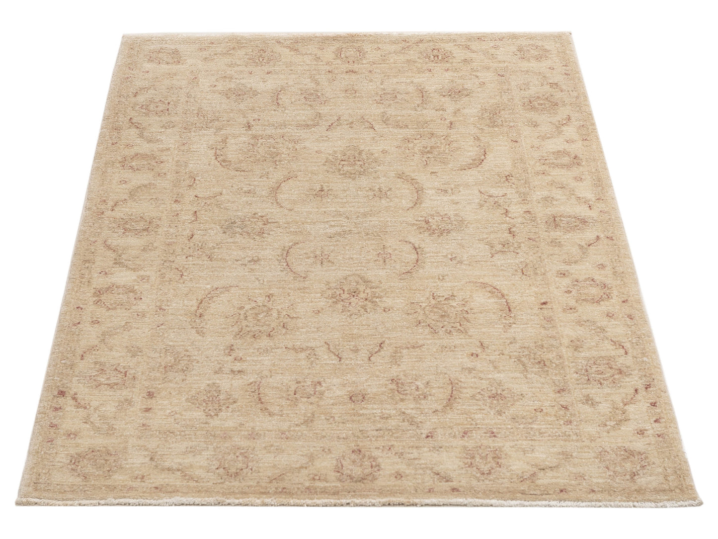 Sultan 113051 Beige Ivory 3.11x5.10 Hand Knotted Rug