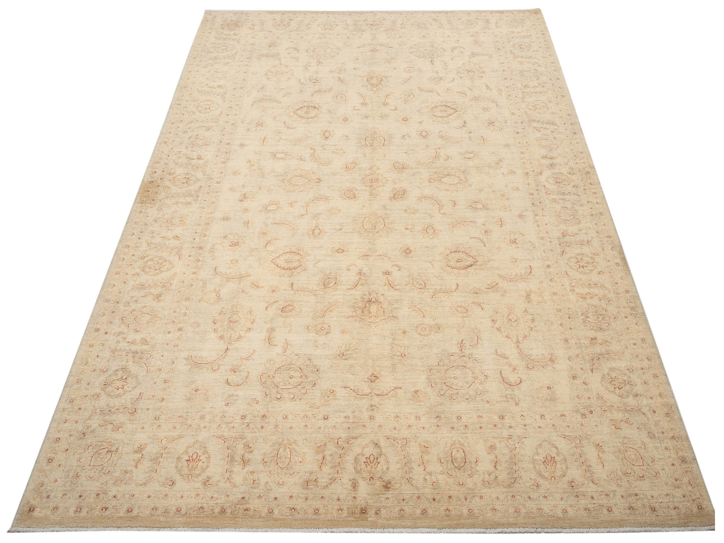 Sultan 113061 Ivory Ivory 8.2x10.10 Hand Knotted Rug