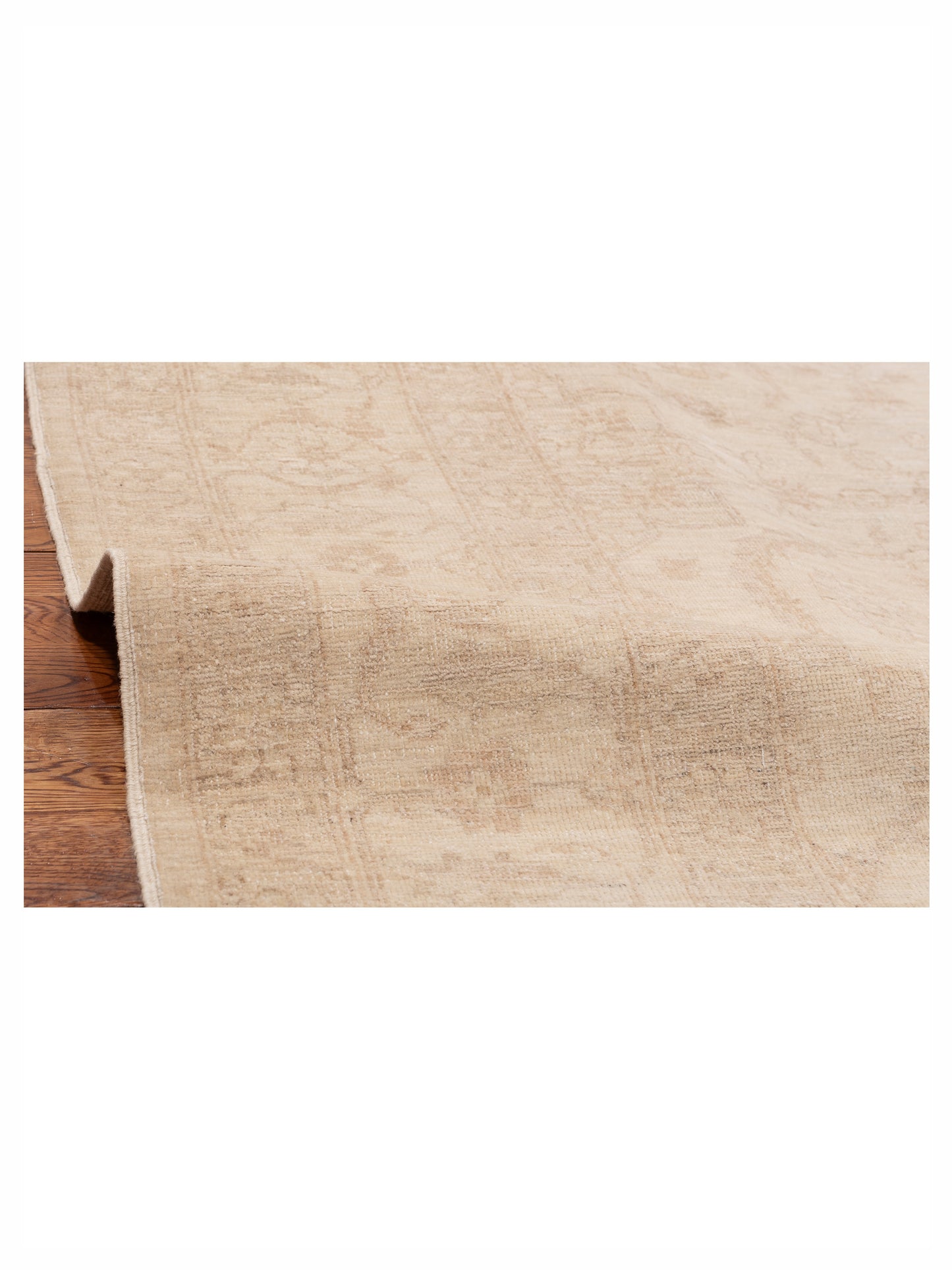 Laila 113087 Ivory Ivory 8.3x11.4 Hand Knotted Rug