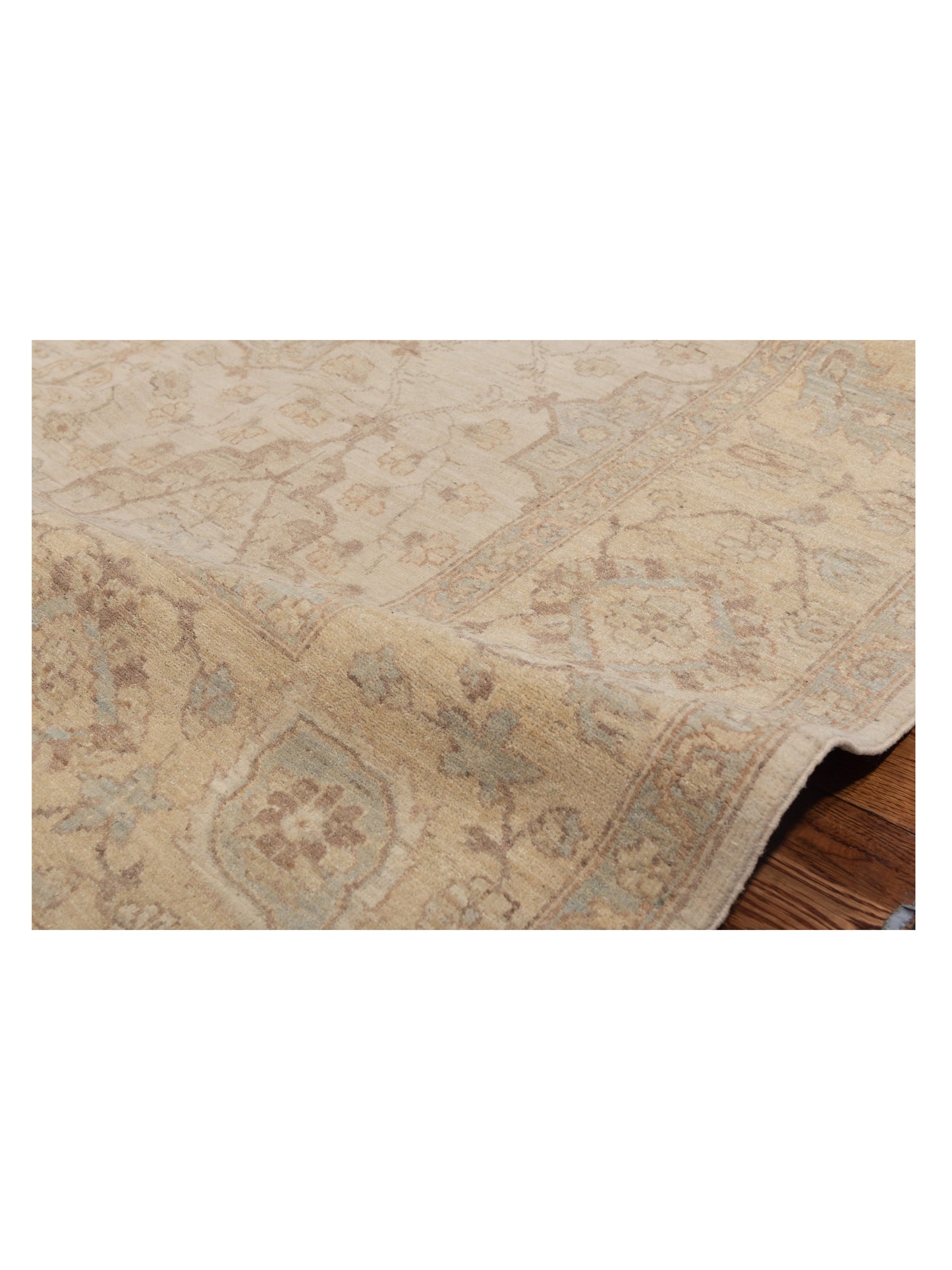 Laila 113092 Ivory Gold 6.5x7.10 Hand Knotted Rug