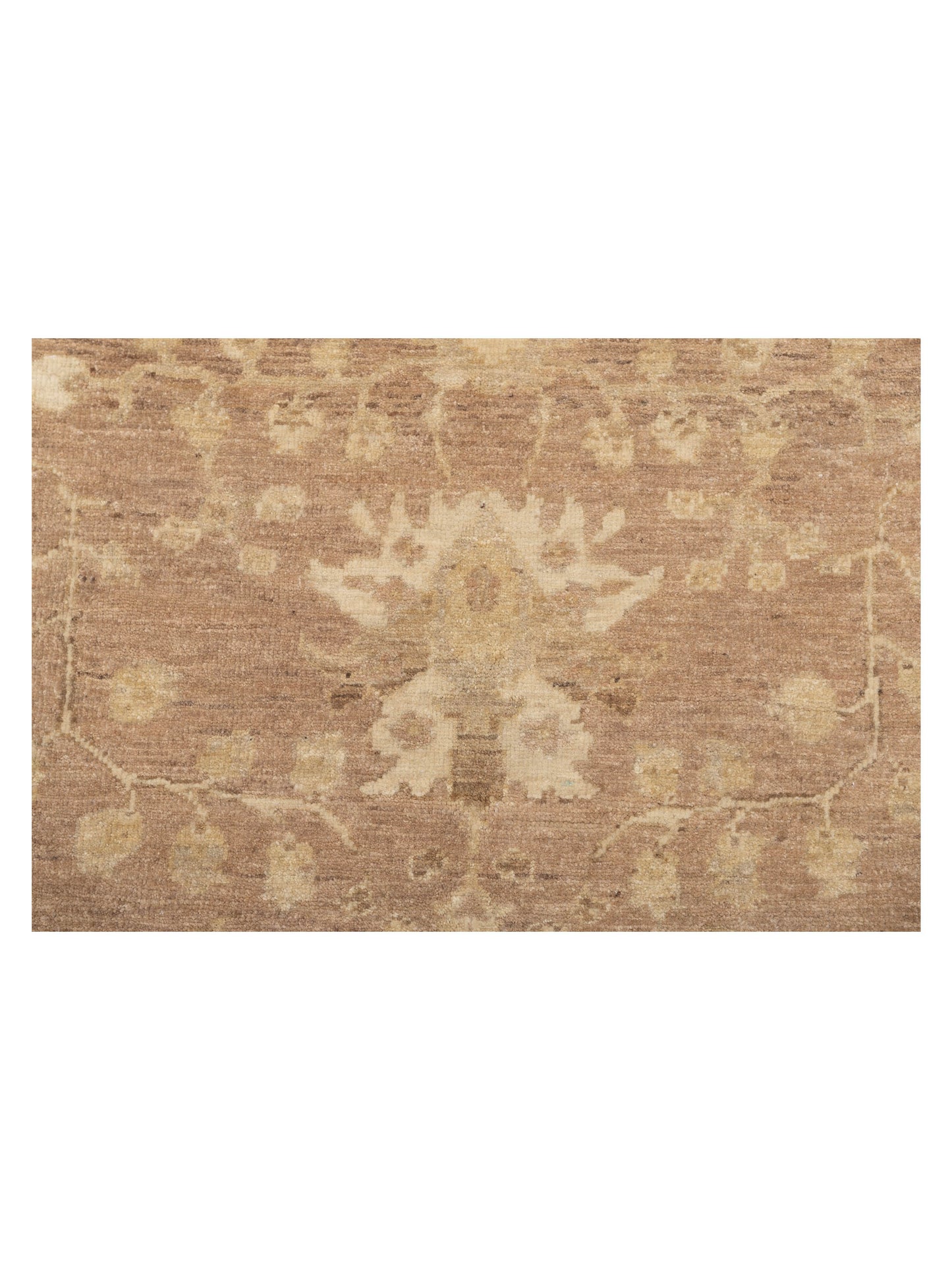 Laila 113120 Light Brown Beige 7.11x9.7 Hand Knotted Rug