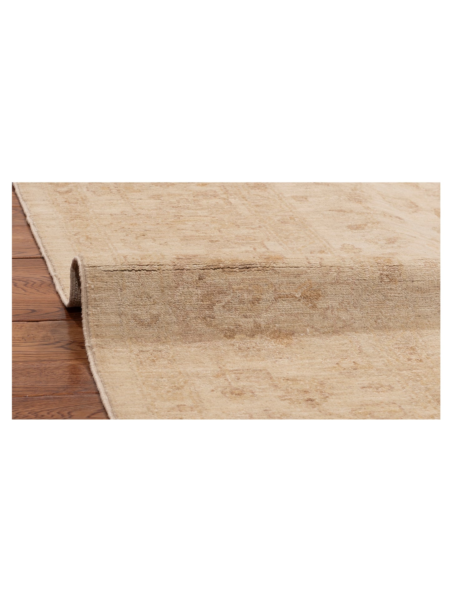 Laila 113122 Ivory Ivory 6.5x8.11 Hand Knotted Rug