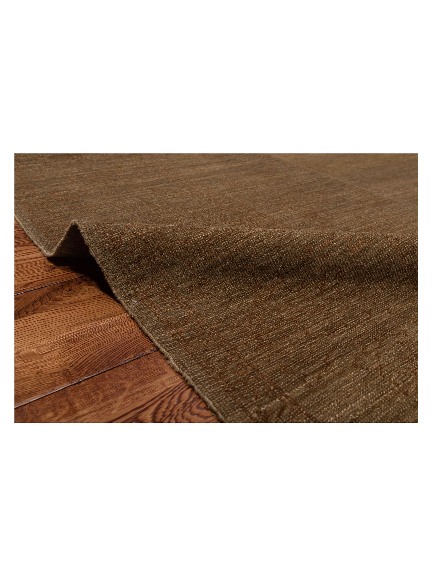Ceyhan Jade Brown Brown 8.2x9.11 Hand Knotted Rug