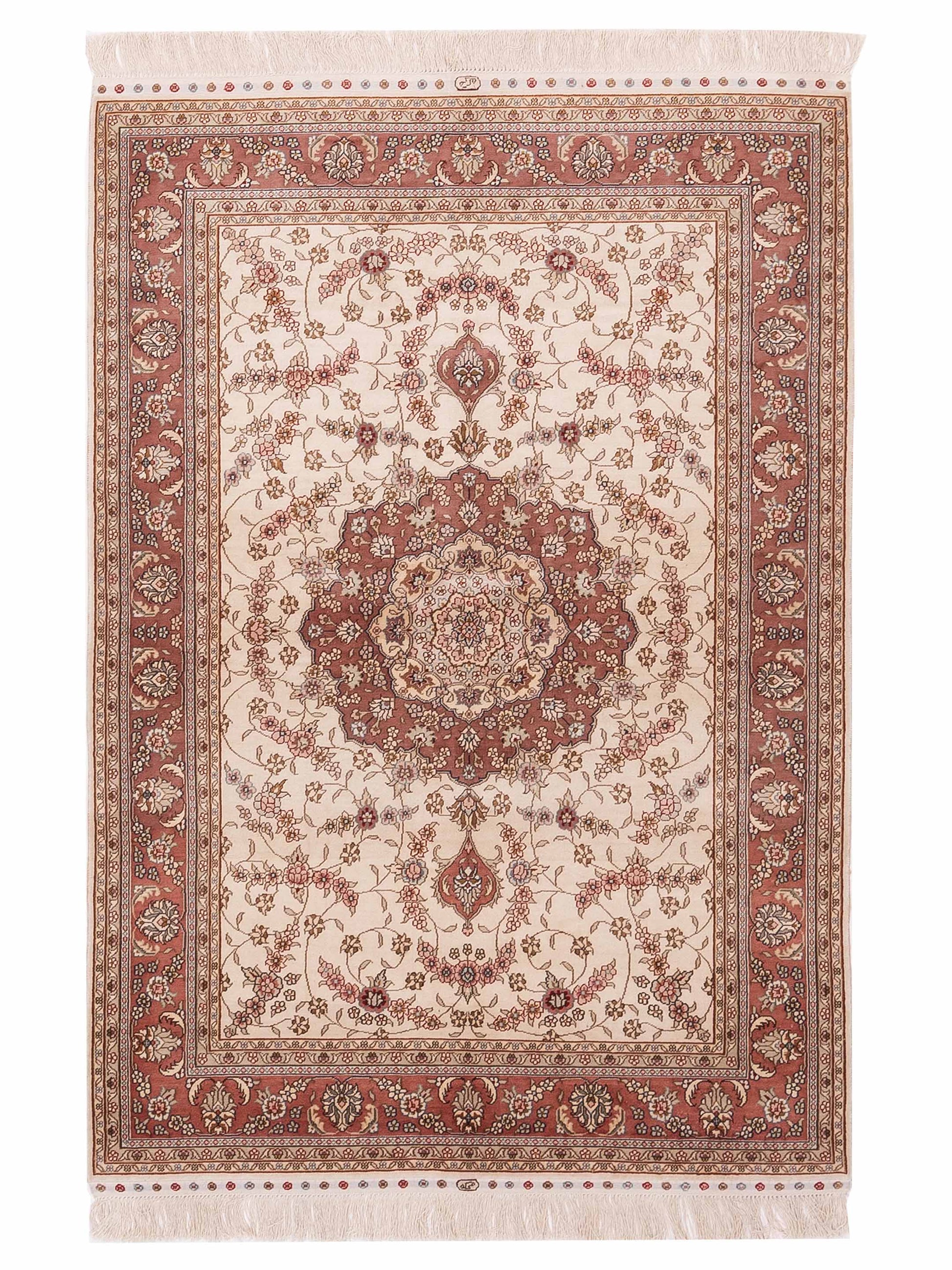 Pasha Elegance  Ivory Pink Traditional