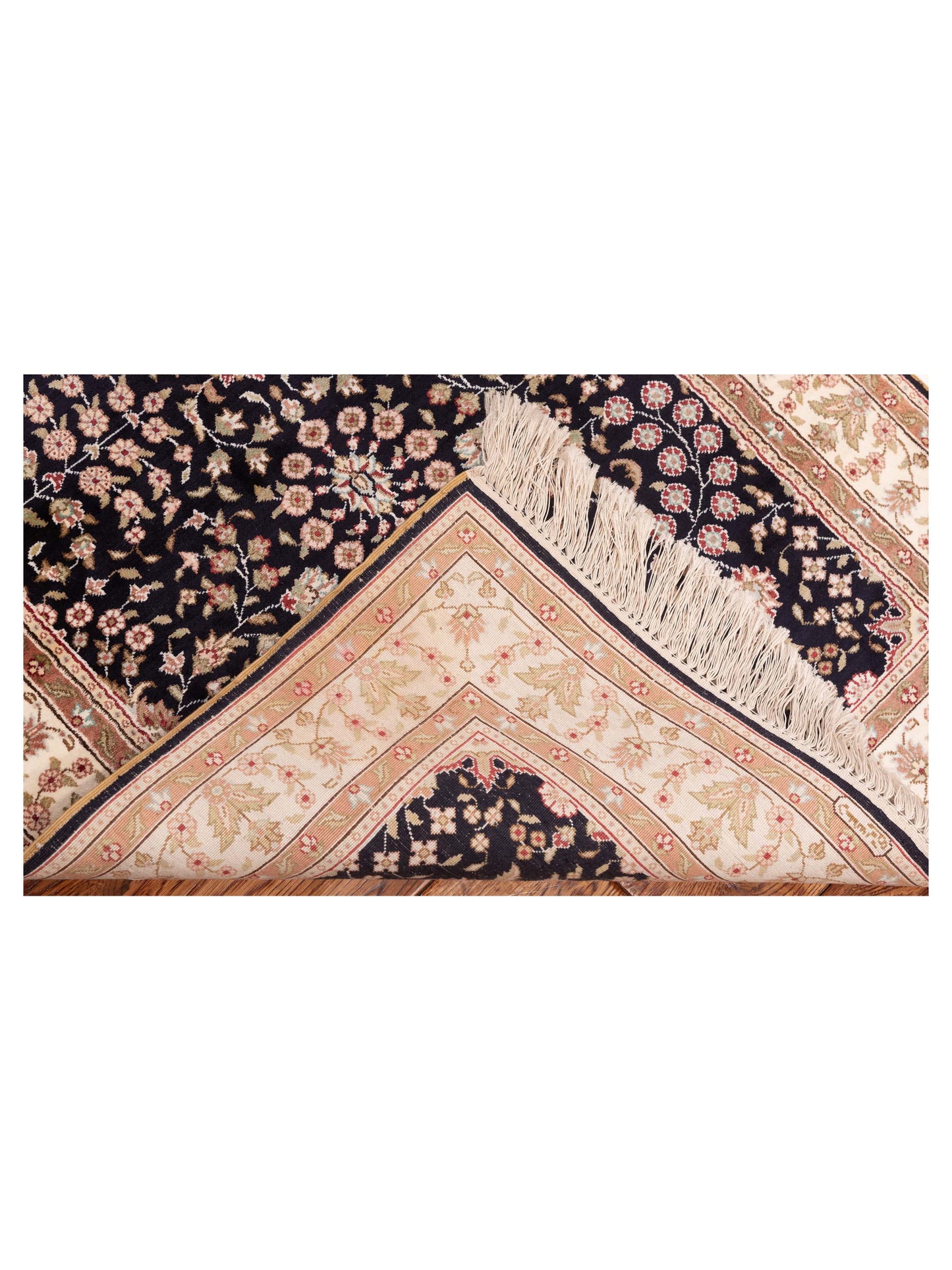 Elegance 113714 Black Ivory 2.8x6.2 Hand Knotted Rug