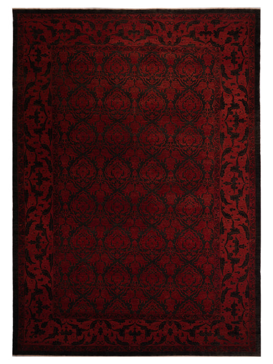 Pasha Defne  Charcoal Red Transitional