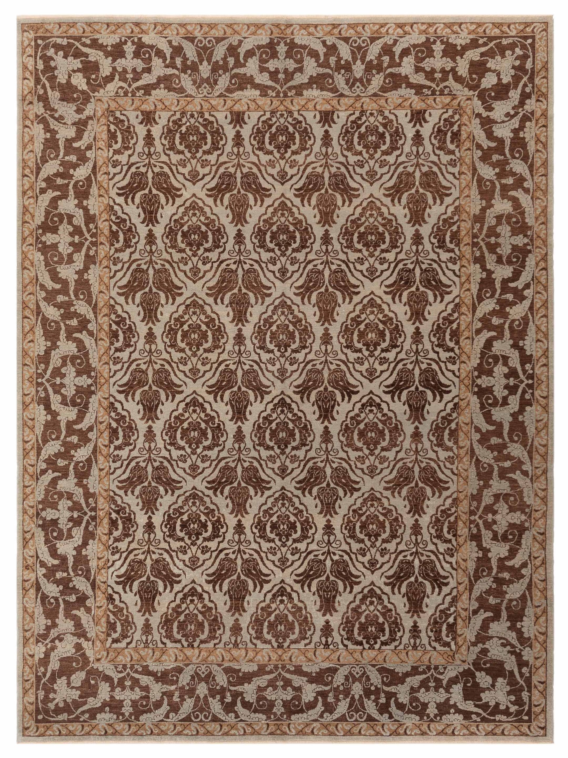 Pasha Defne  Ice Blue Brown Transitional