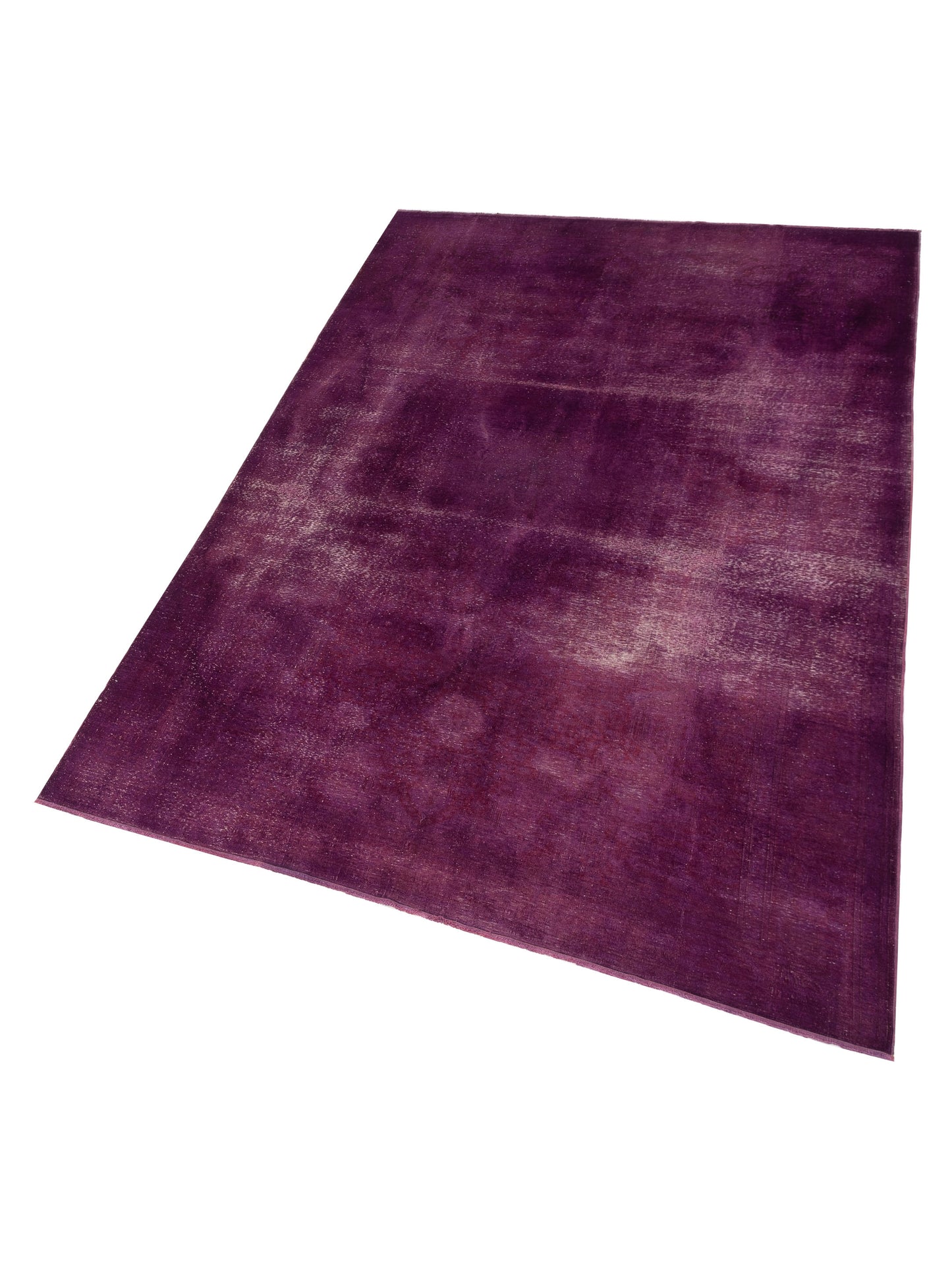 Vintage 114269 Plum 7.10x11.9 Hand Knotted Rug