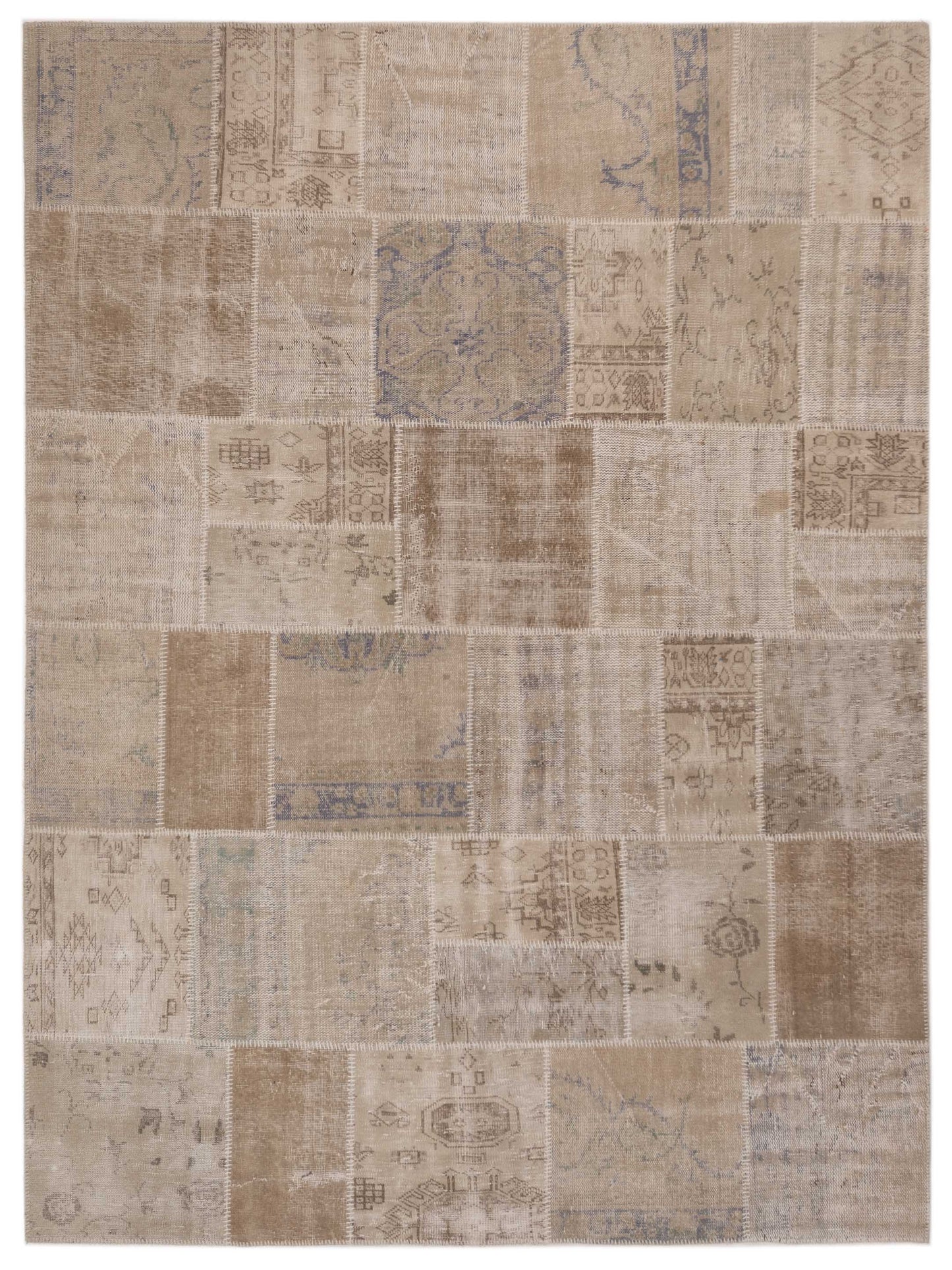 Pasha Turkish Vestige Patchwork Natural Contemporary