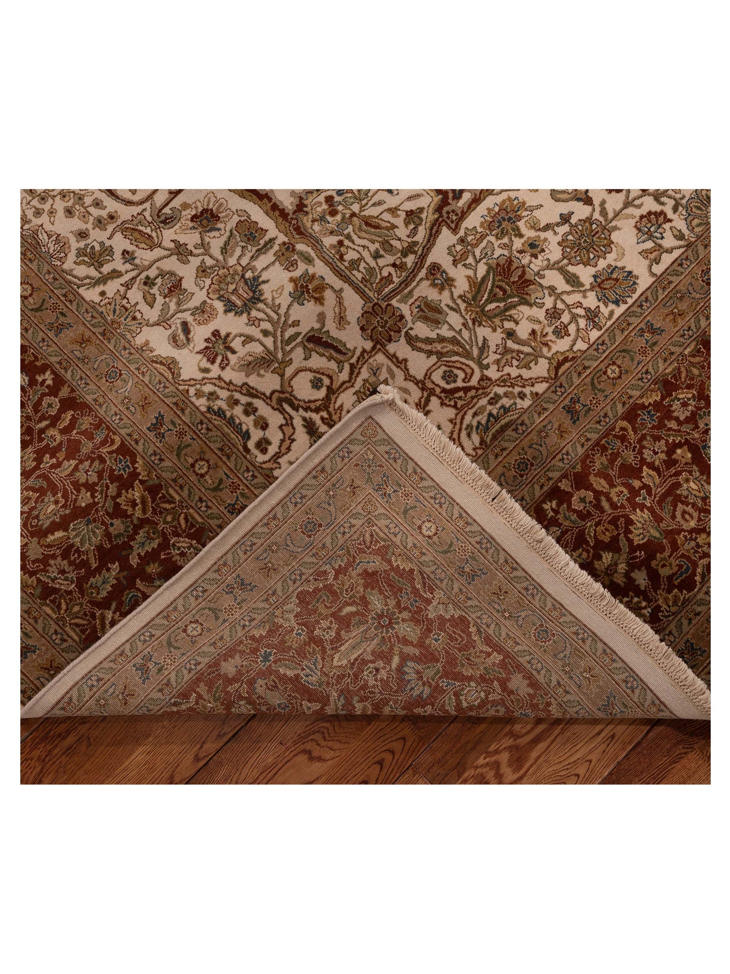 Empire 114729 Ivory Brick 10.1x13.9 Hand Knotted Rug