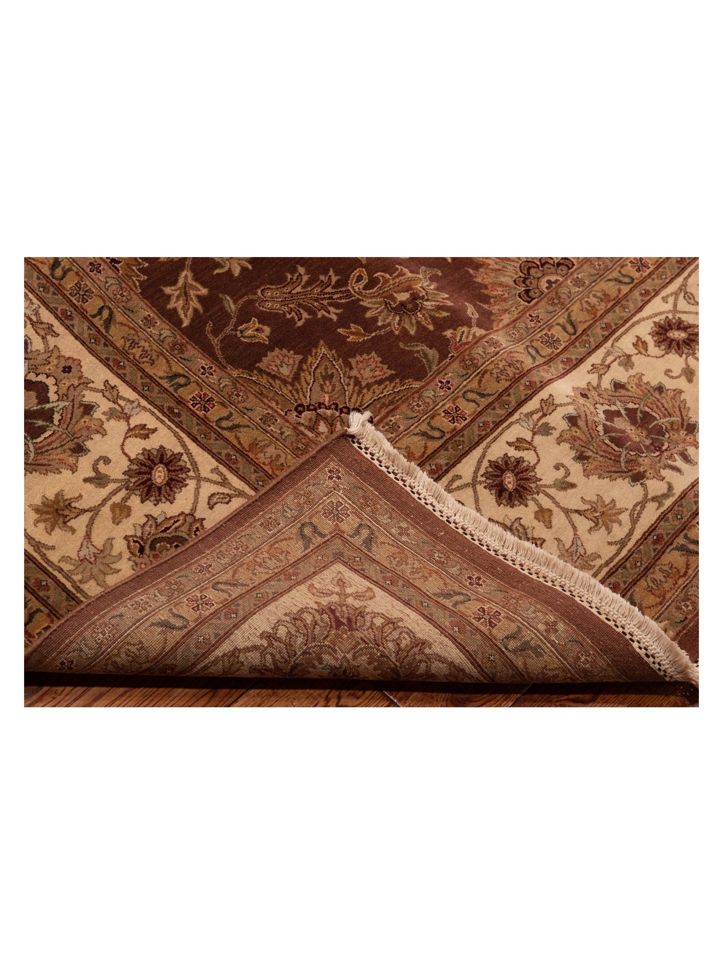 Empire 114732 Brown Ivory 8.8x11.8 Hand Knotted Rug