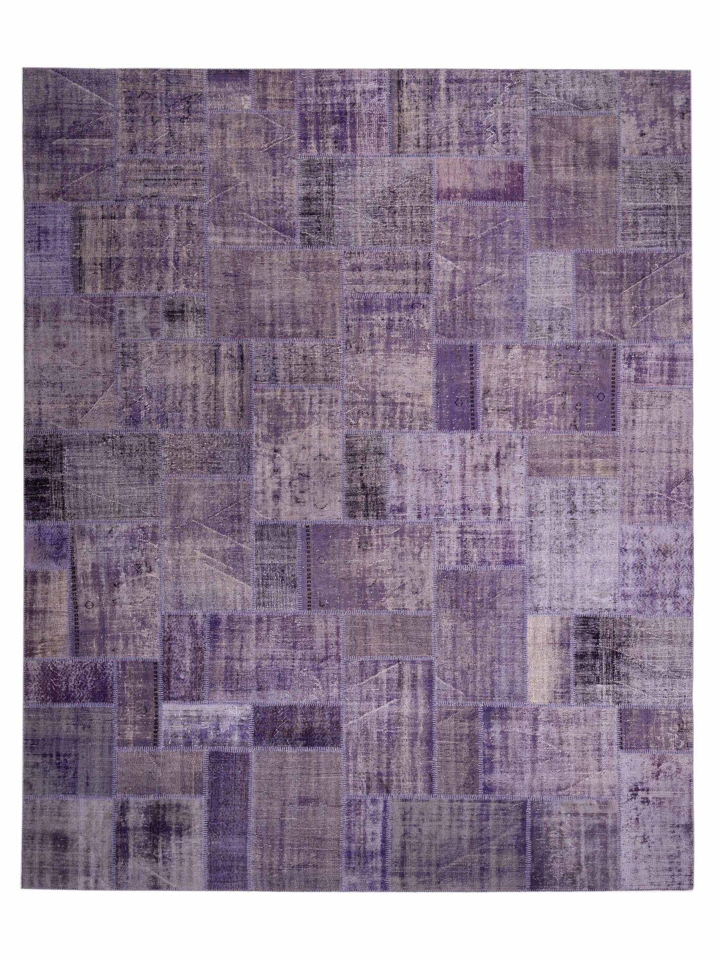 Pasha Turkish Vestige Patchwork Purple Contemporary