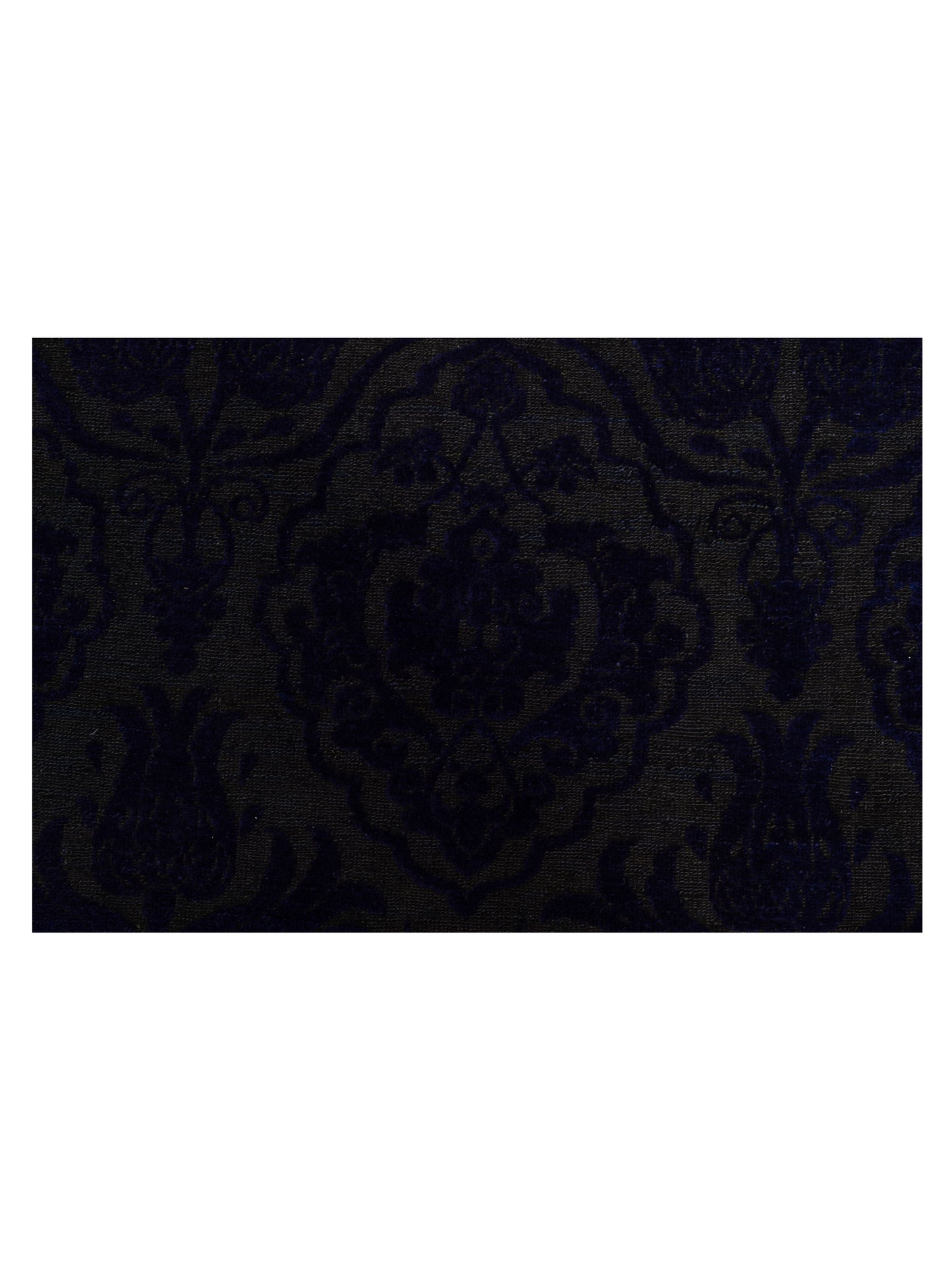 Color Bouquet 114937 Charcoal Purple 9.2x10.10 Hand Knotted Rug