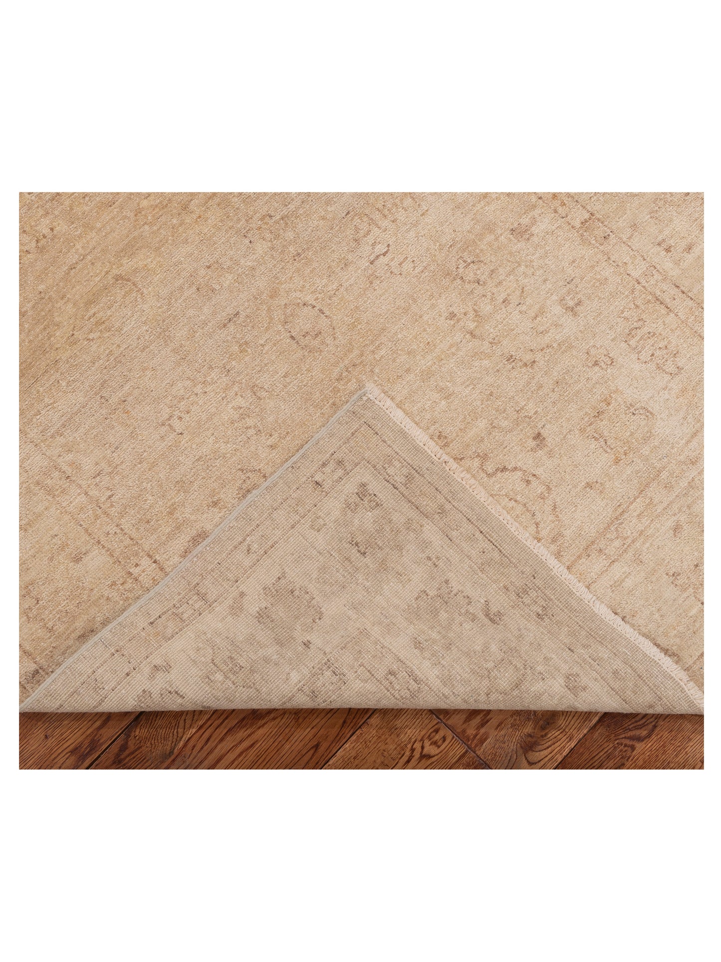 Laila 115195 Silver Ivory 3.11x5.10 Hand Knotted Rug