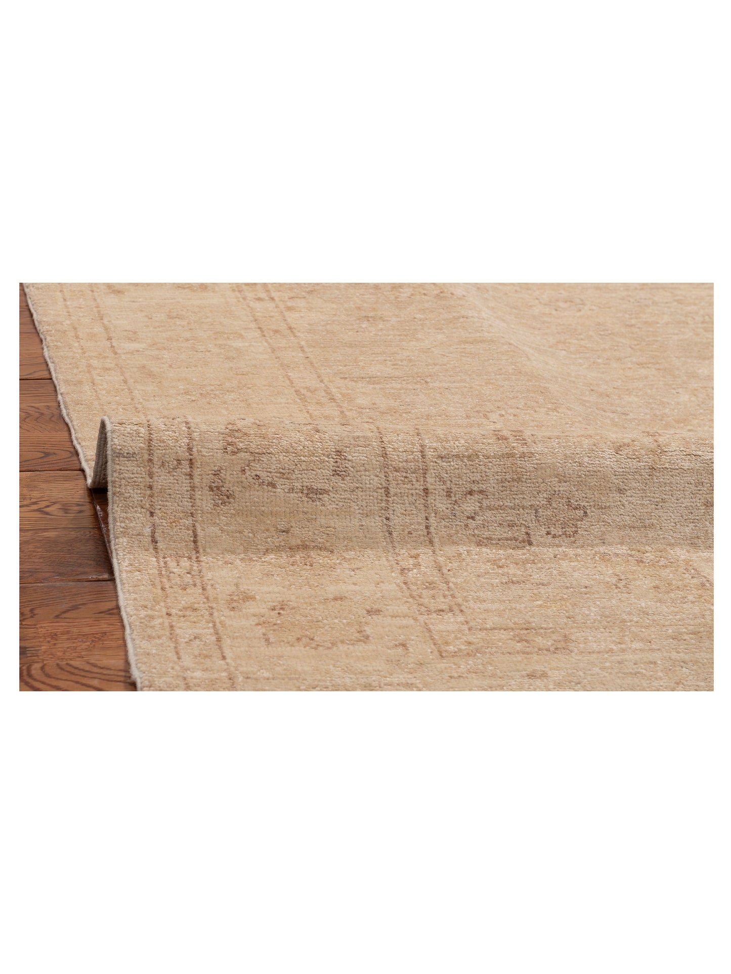 Laila 115195 Silver Ivory 3.11x5.10 Hand Knotted Rug