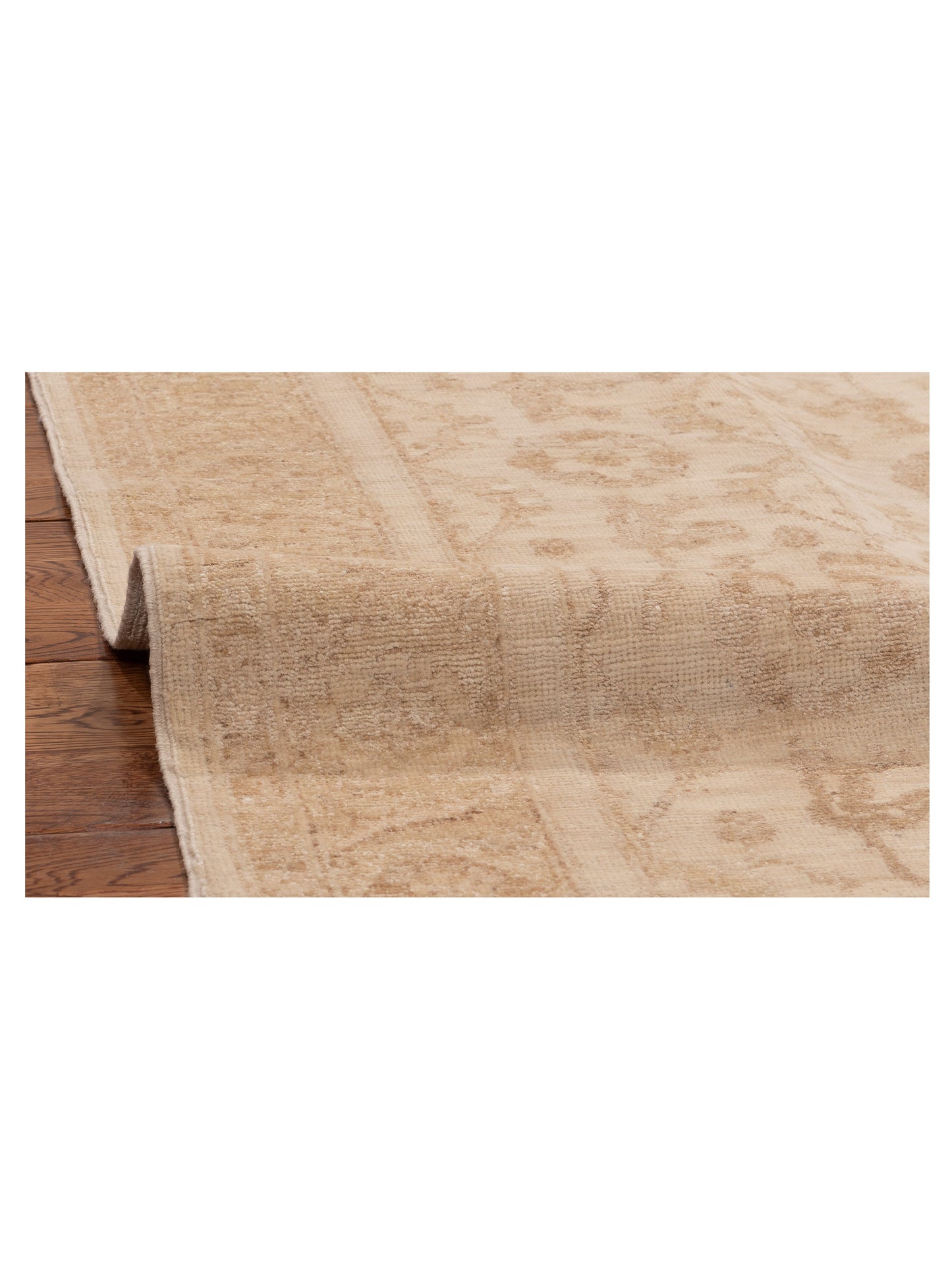 Laila 115196 Ivory Gold 4x5.10 Hand Knotted Rug