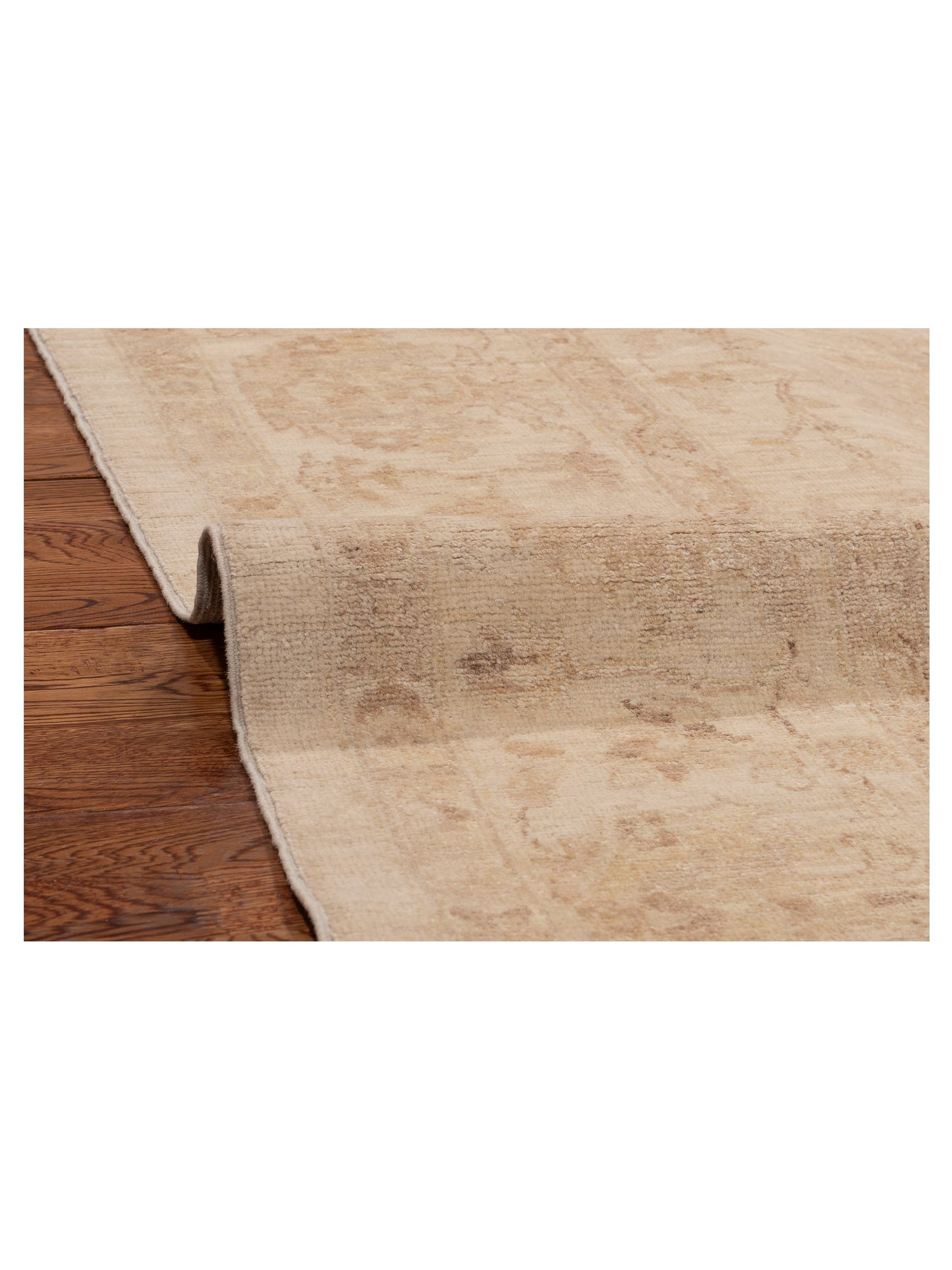 Laila 115210 Ivory Ivory 6.5x8.2 Hand Knotted Rug