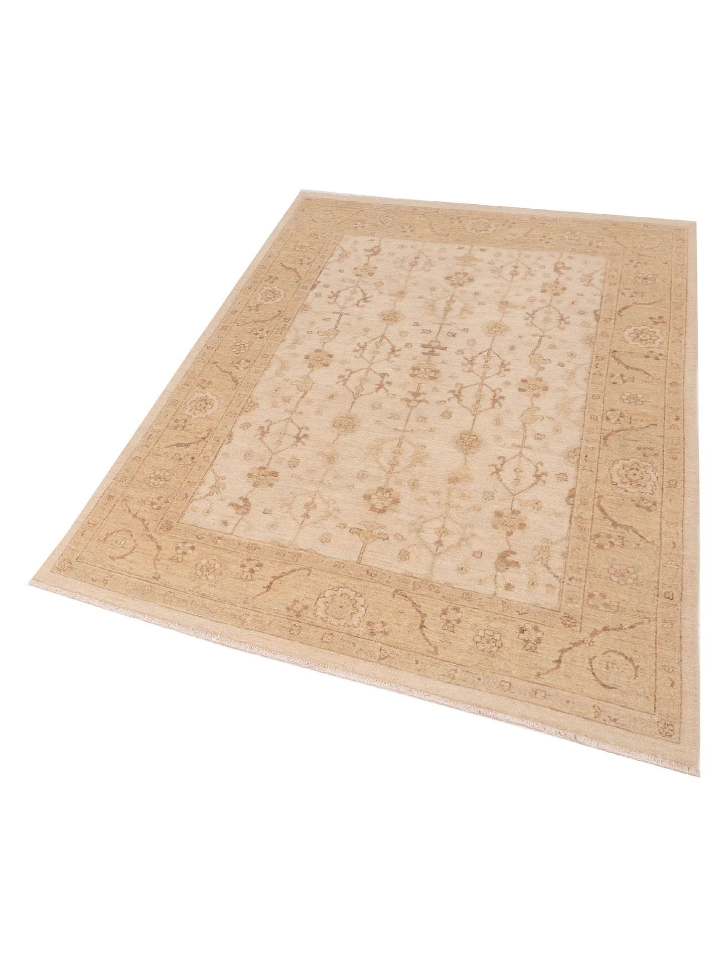 Laila 115236 Ivory Gold 5.5x7.10 Hand Knotted Rug