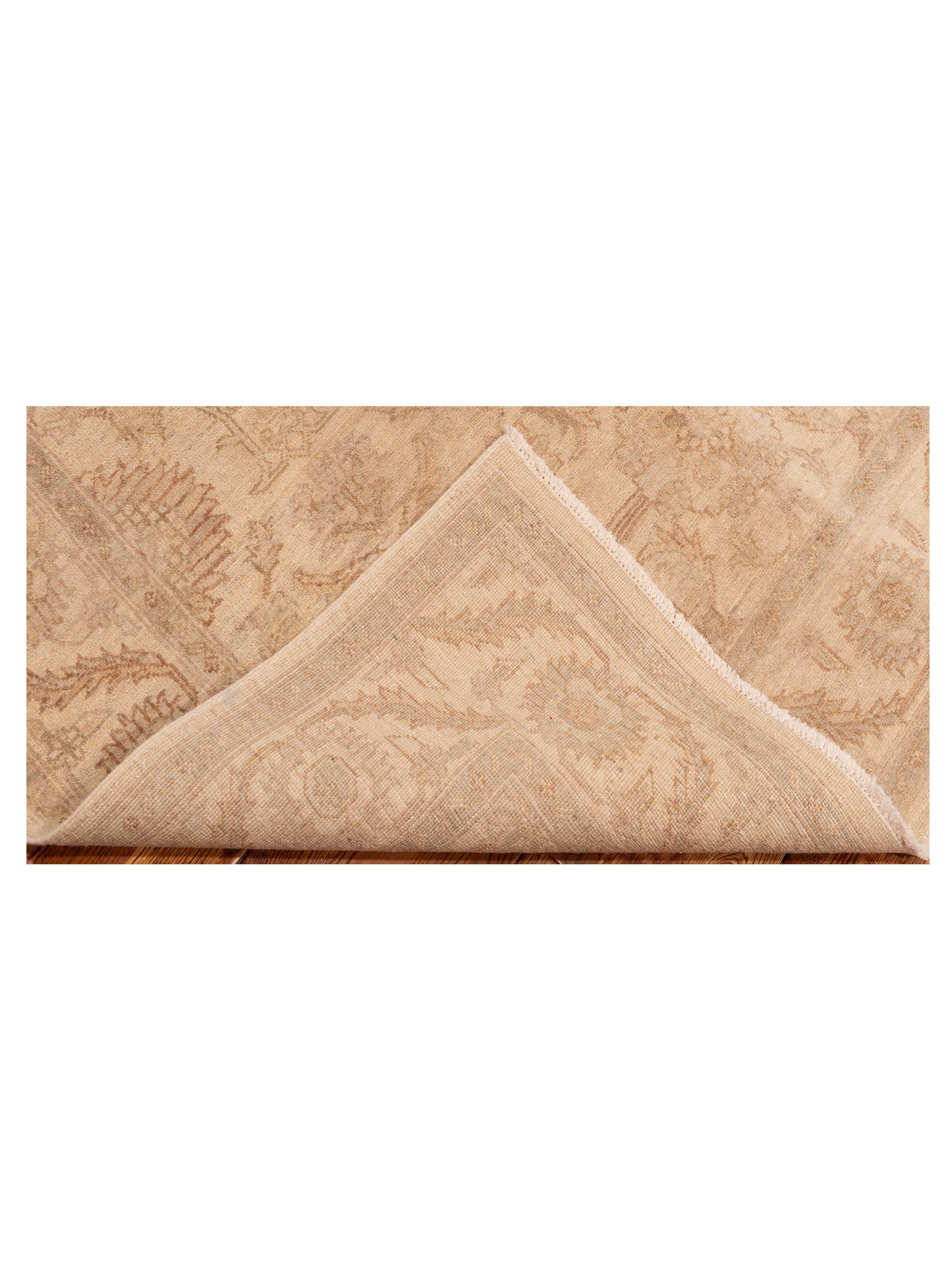 Laila 115251 Ivory Ivory 4.10x6.9 Hand Knotted Rug