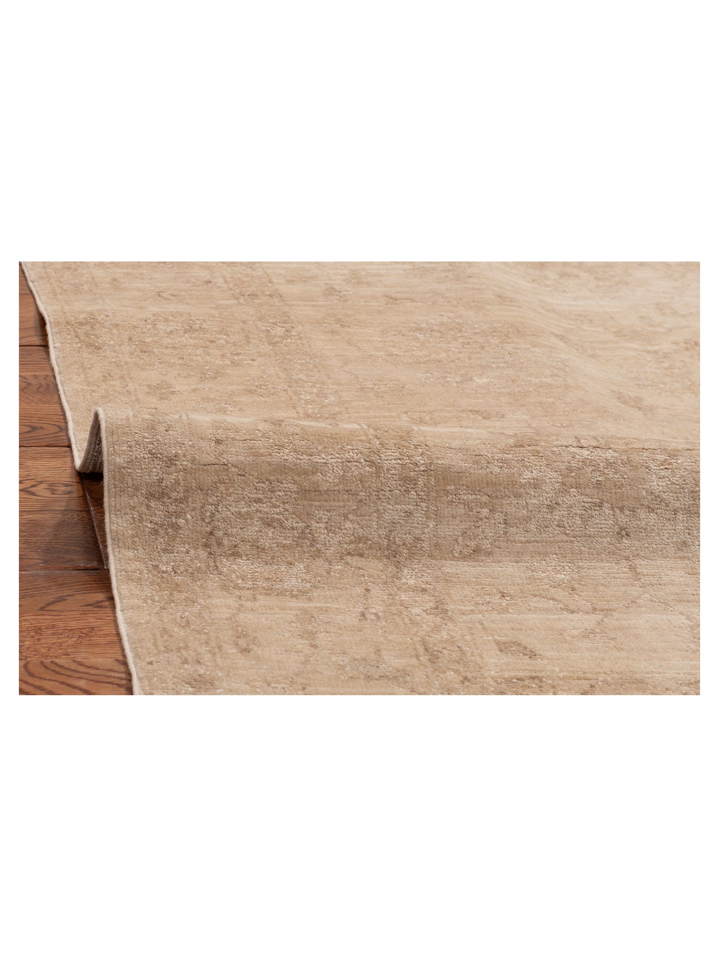 Laila 115291 Ivory Ivory 3.10x6 Hand Knotted Rug