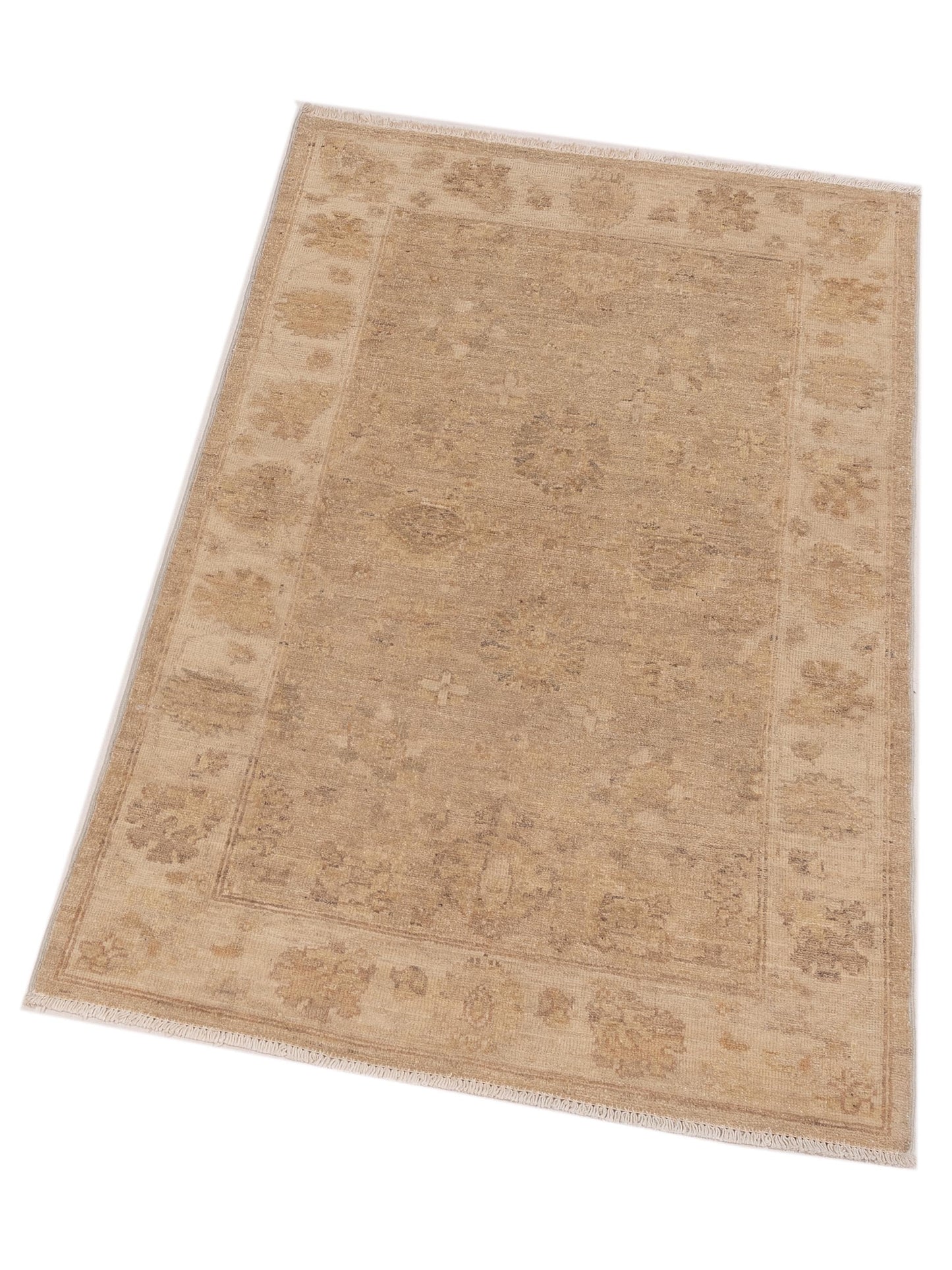 Laila 115294 Silver Ivory 2.10x4.6 Hand Knotted Rug