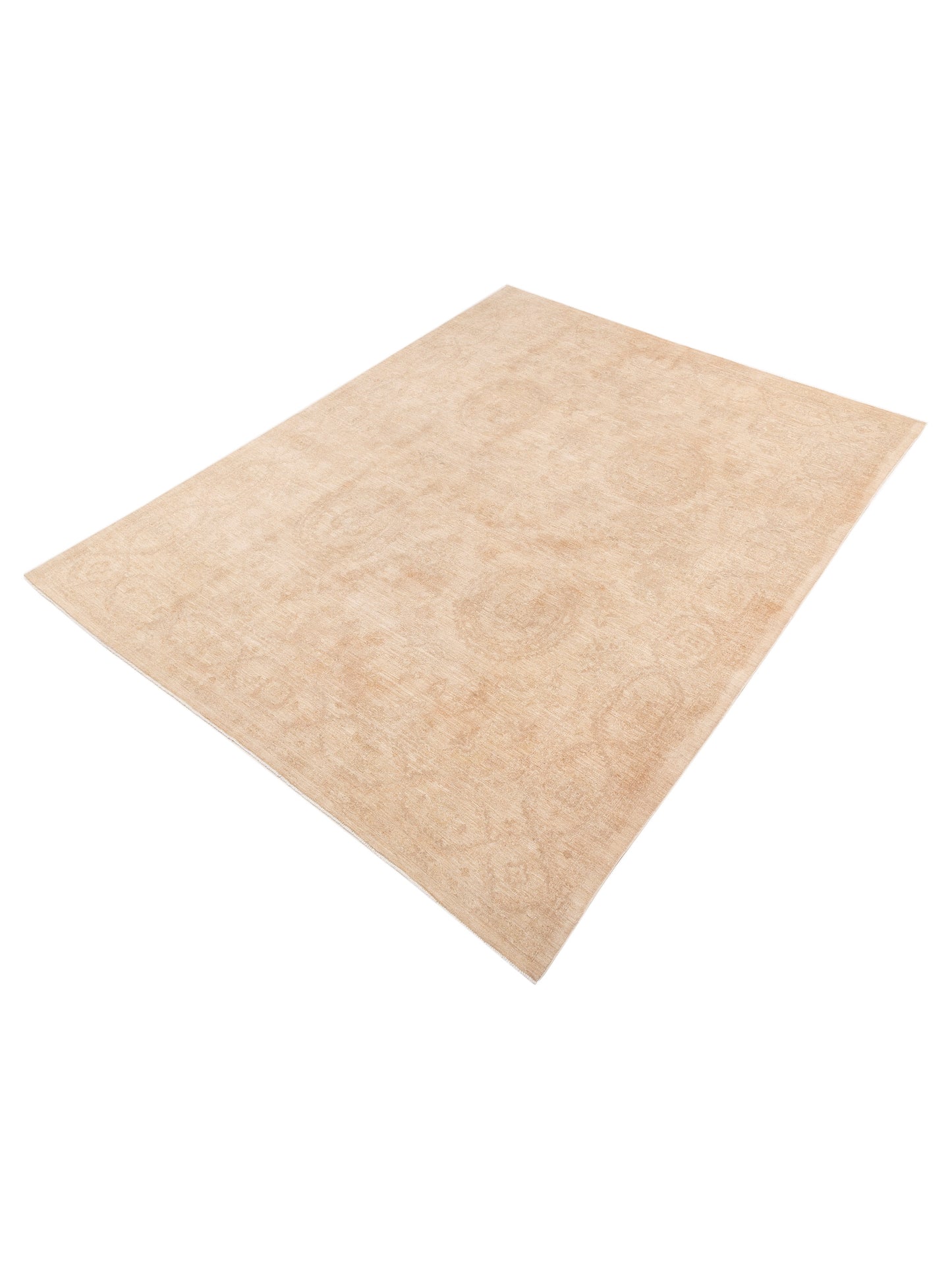 Sultan 115380 Beige Brown 9x11.6 Hand Knotted Rug