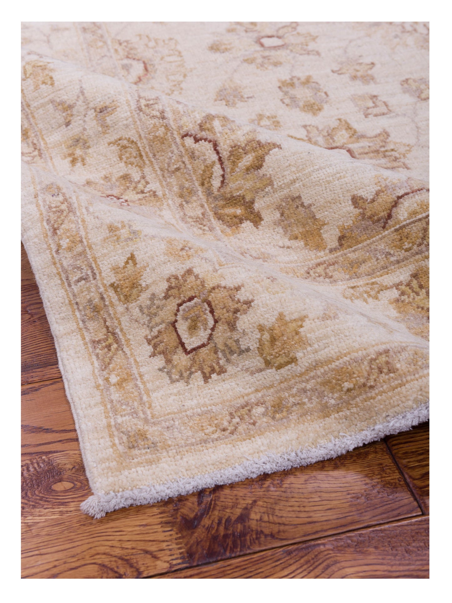 Sultan 115402 Ivory Ivory 4x5.11 Hand Knotted Rug