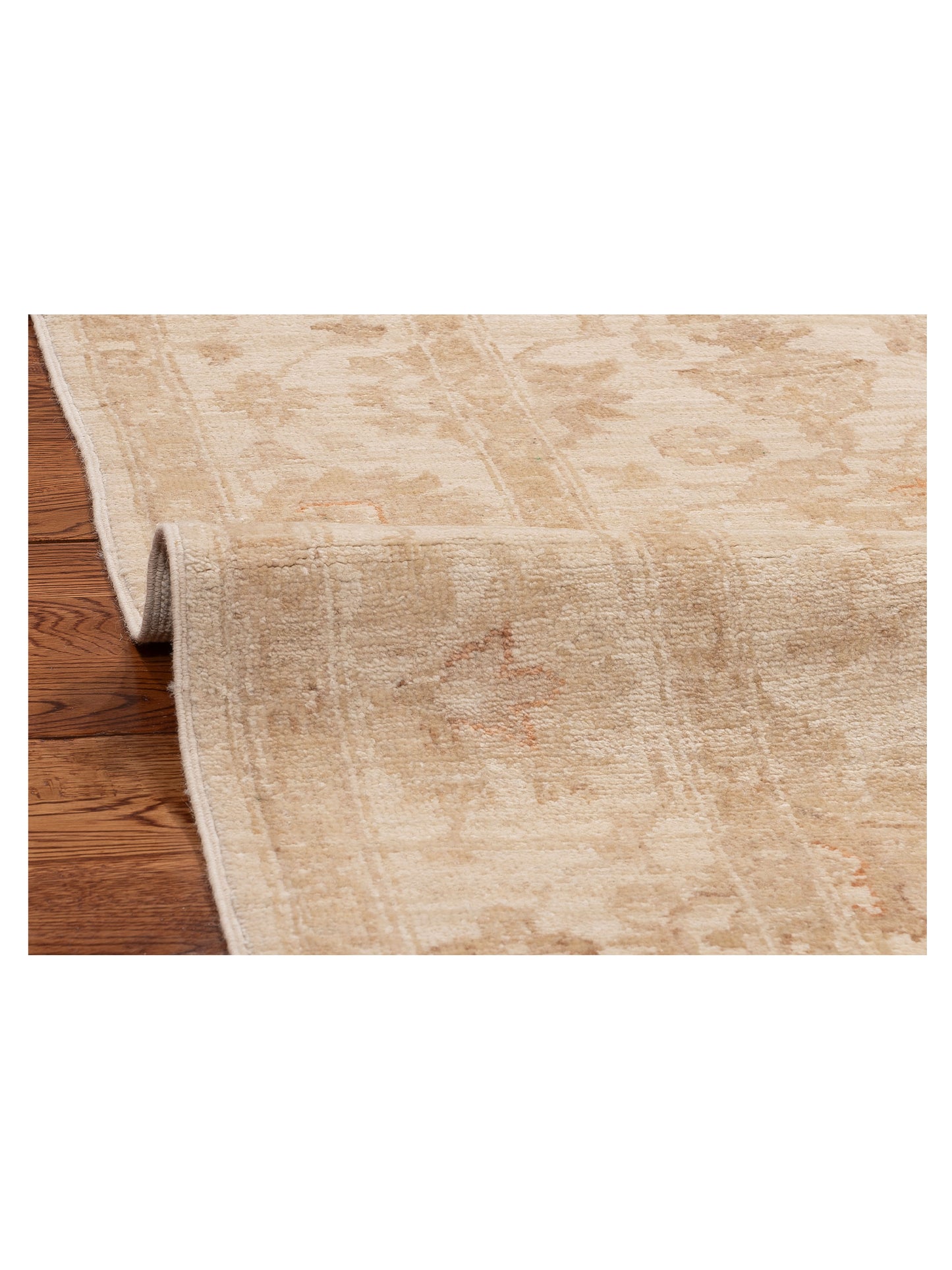 Sultan 115429 Ivory Ivory 4.11x6.10 Hand Knotted Rug