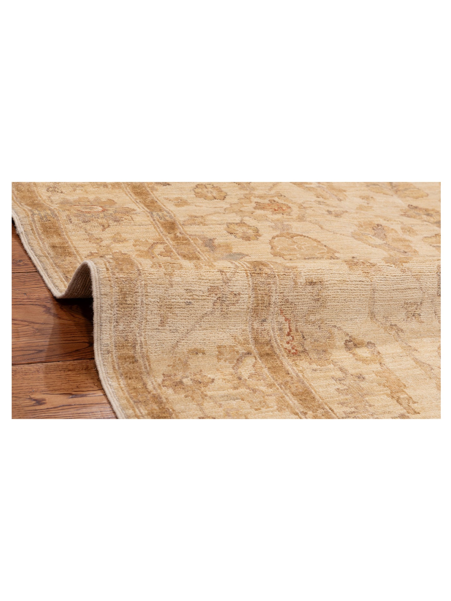 Sultan 115430 Beige Beige 5x6.8 Hand Knotted Rug