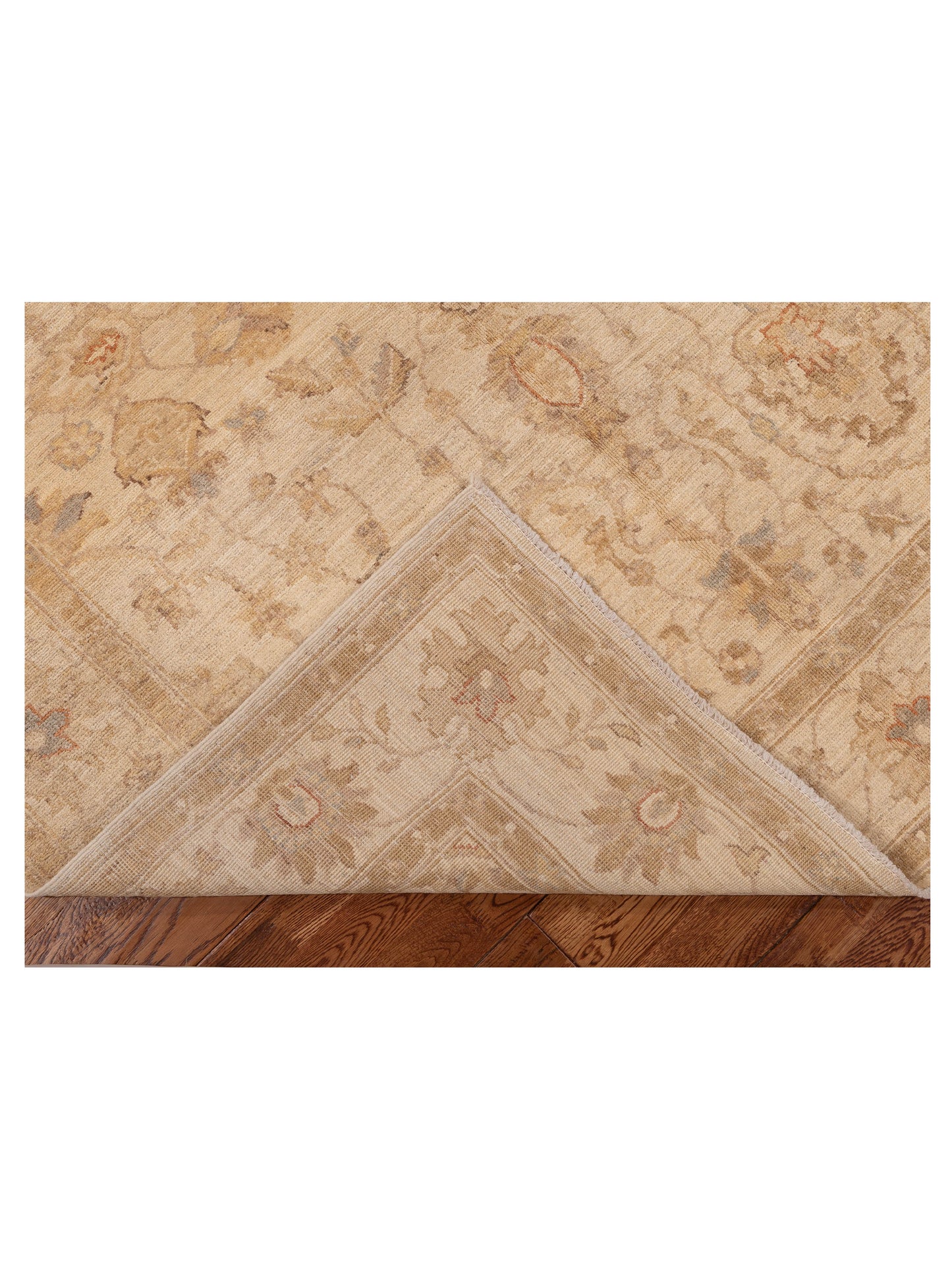 Sultan 115431 Ivory Ivory 5x6.8 Hand Knotted Rug