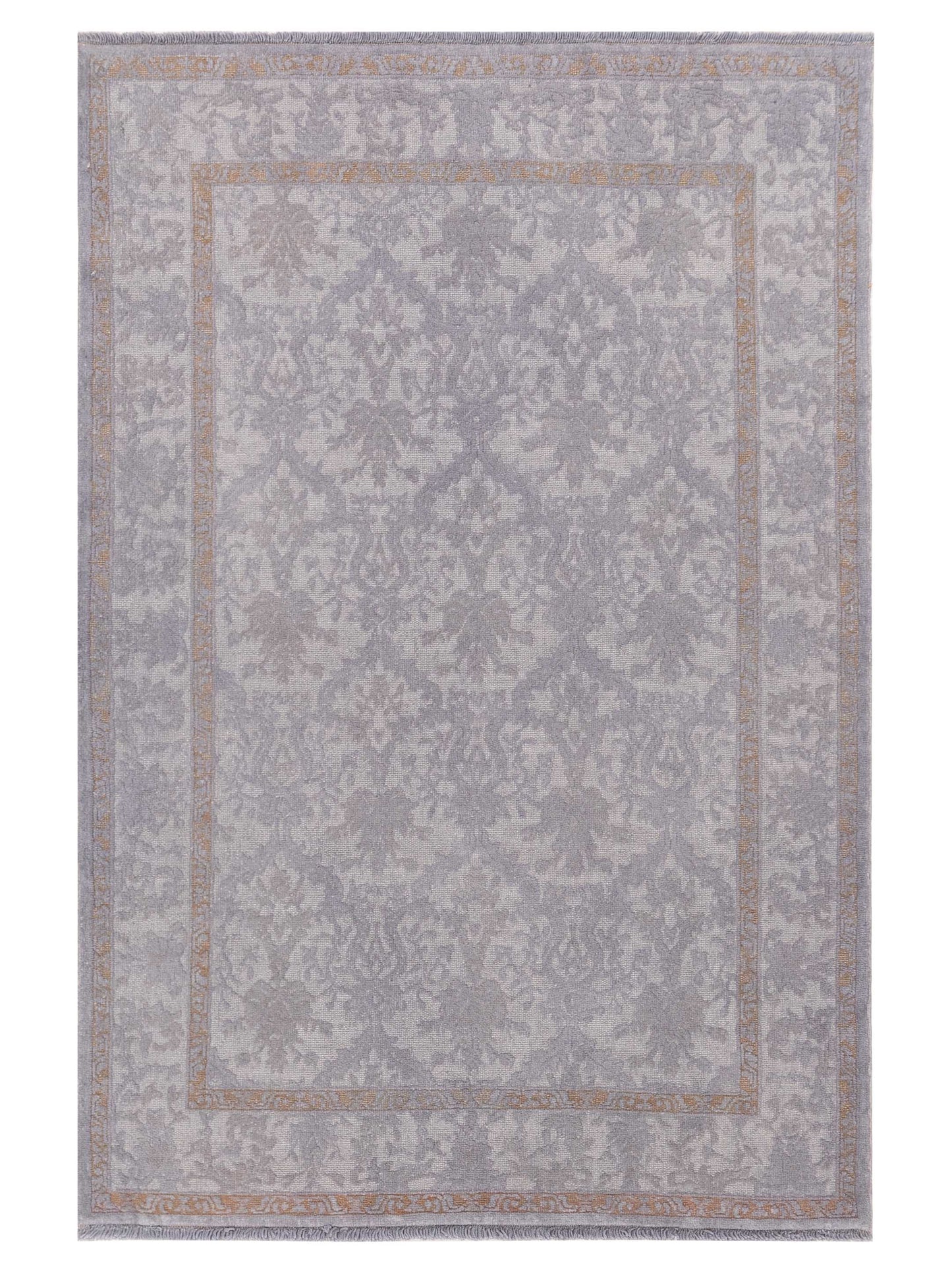 Pasha Color Bouquet Gray Gray Transitional