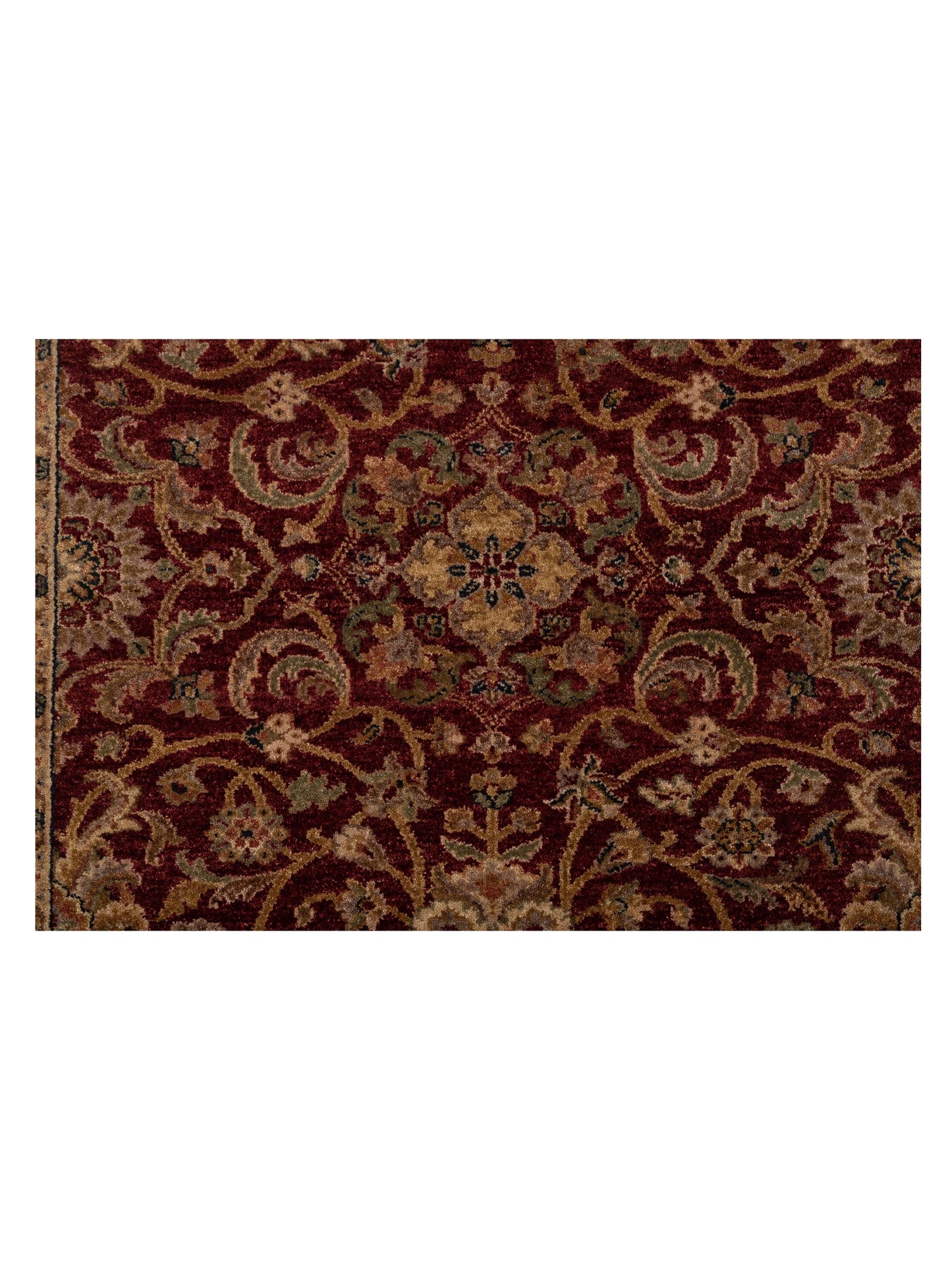 Platinum 115665 Red Beige 6.1x9 Hand Knotted Rug