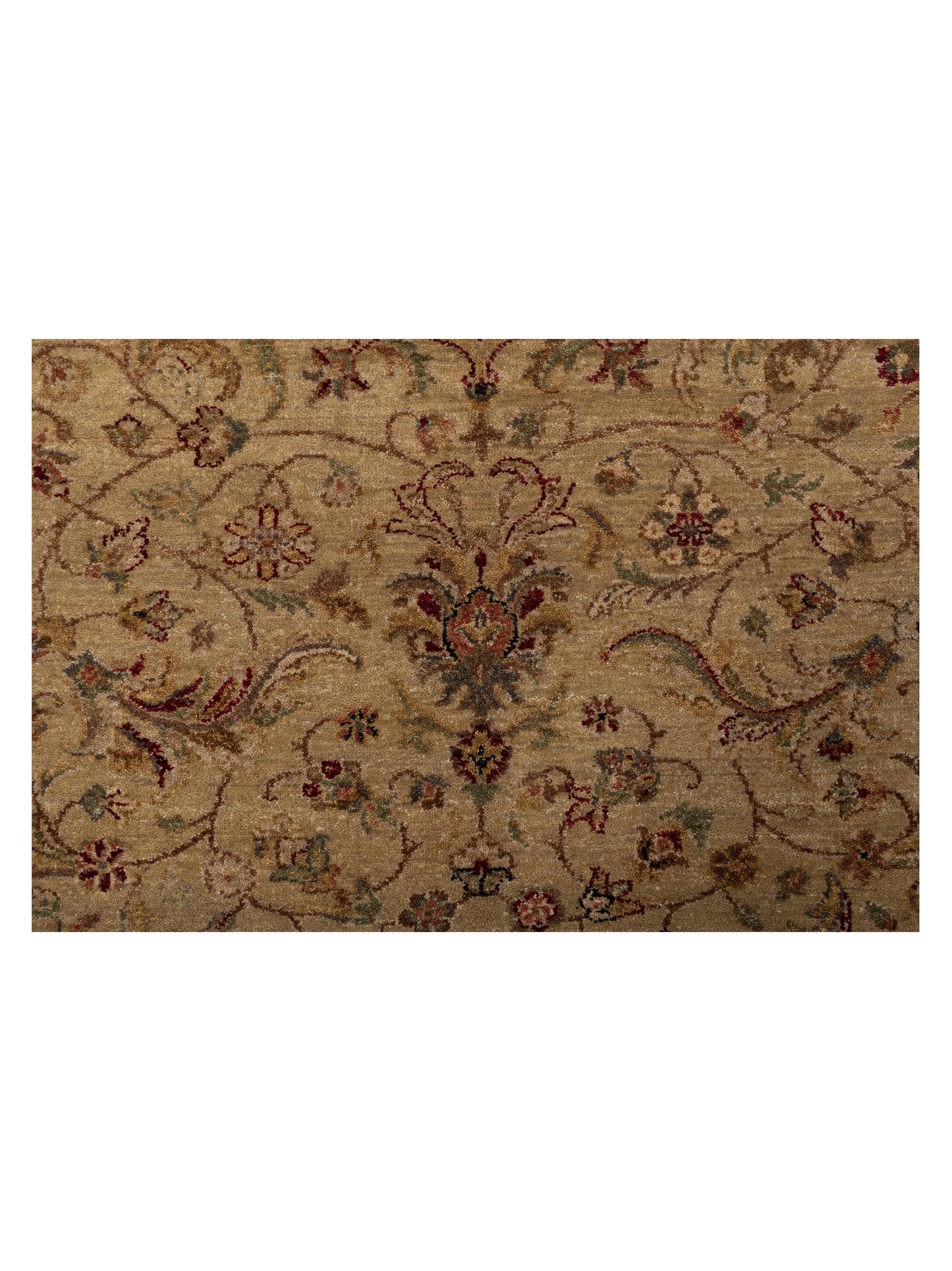 Platinum 115668 Green Black 7.11x9.6 Hand Knotted Rug