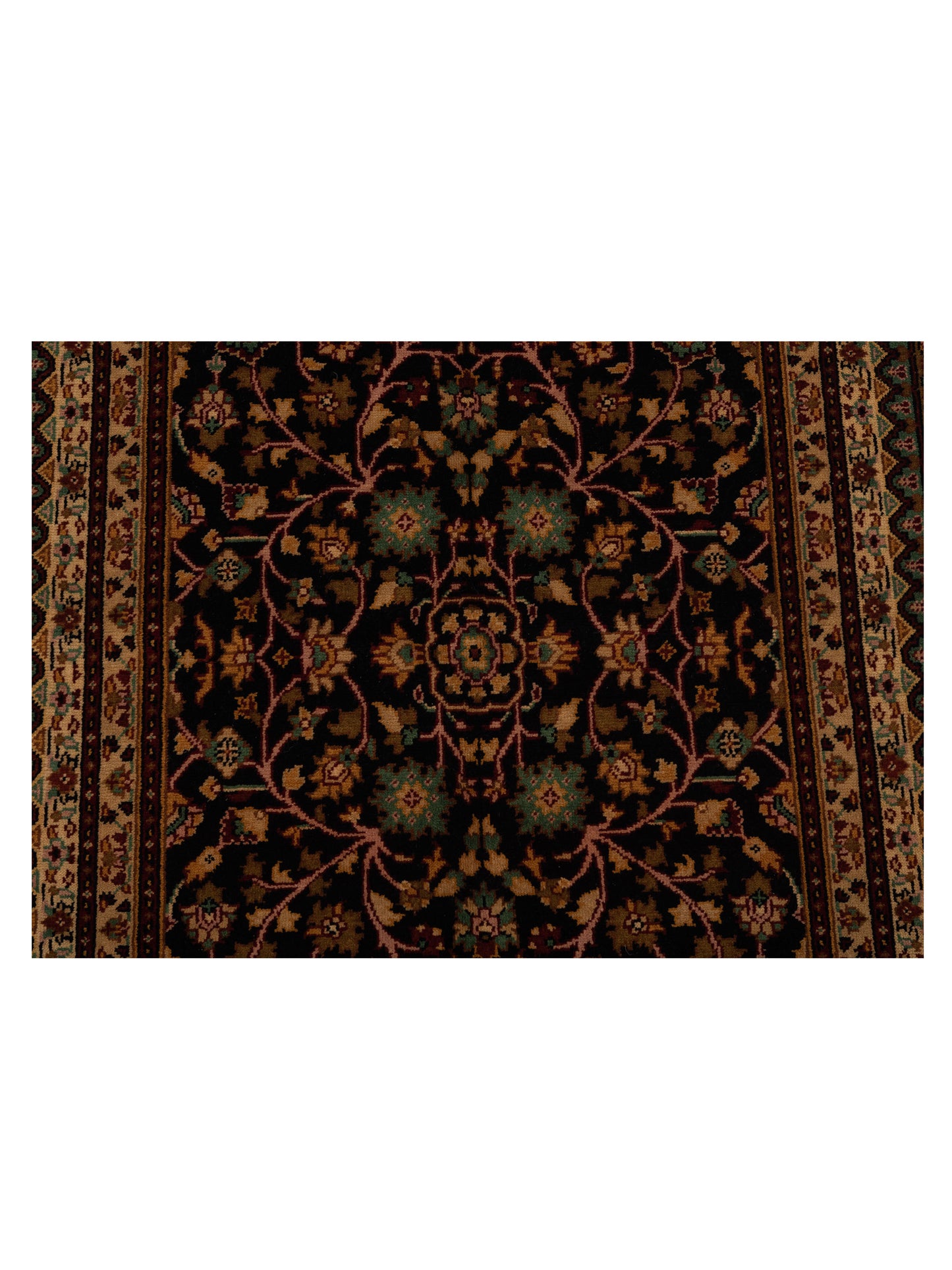 Sivas 115820 Black Red 4x6.3 Hand Knotted Rug