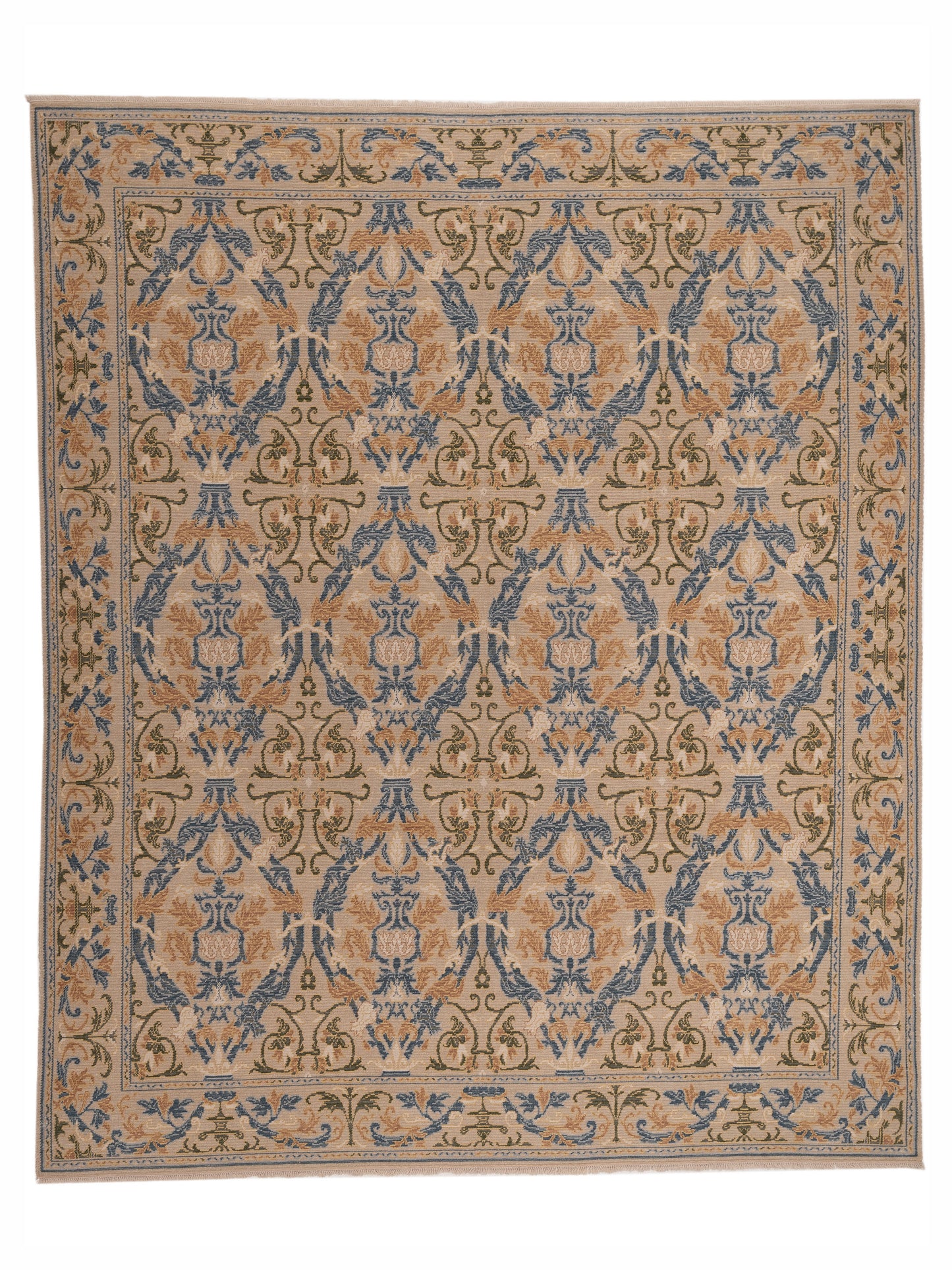 Pasha Bouquet Beige Beige Transitional