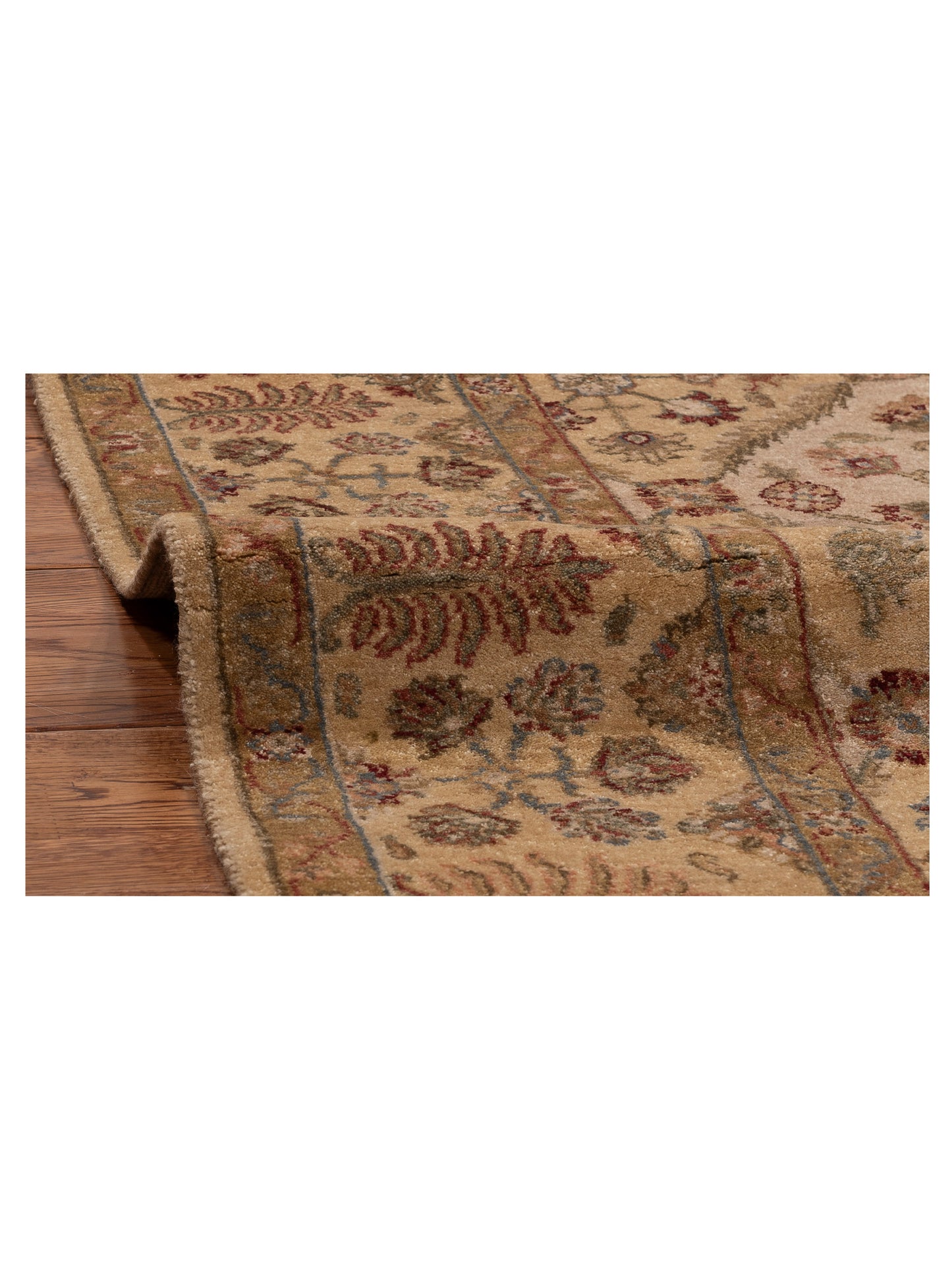 Platinum 116510 Beige 6x8.11 Hand Knotted Rug