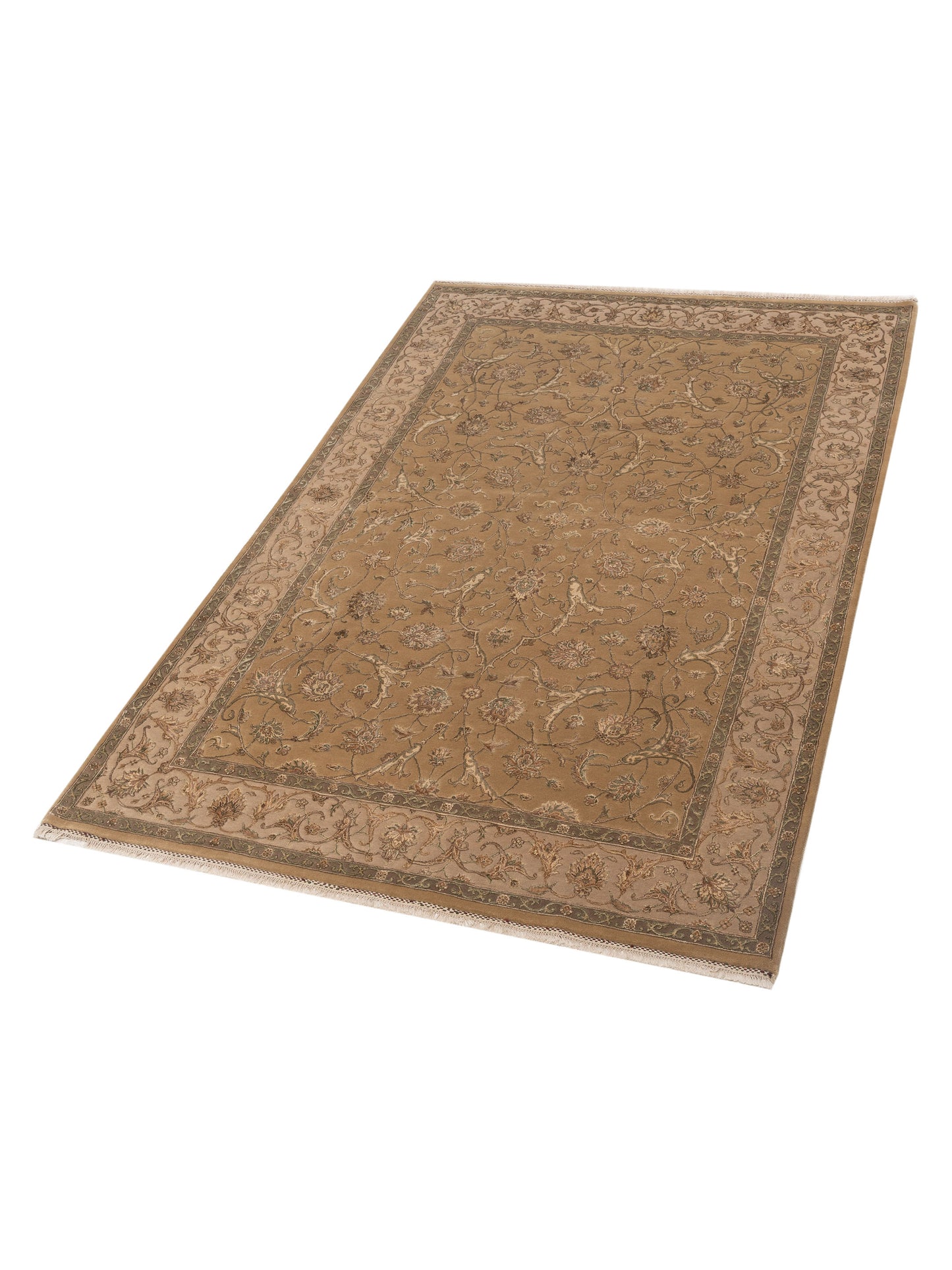 Imperial 116521 Gold Beige 6.1x9.4 Hand Knotted Rug