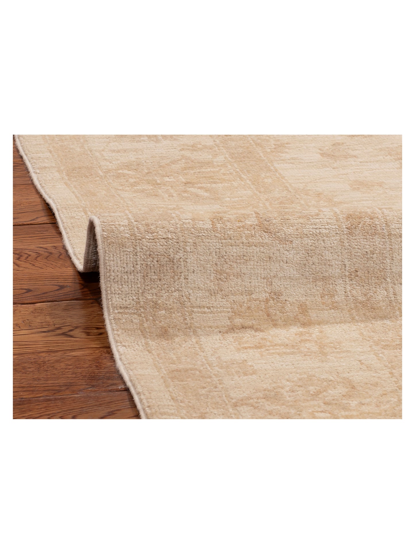 Sultan 116763 Ivory Ivory 5.6x7.8 Hand Knotted Rug