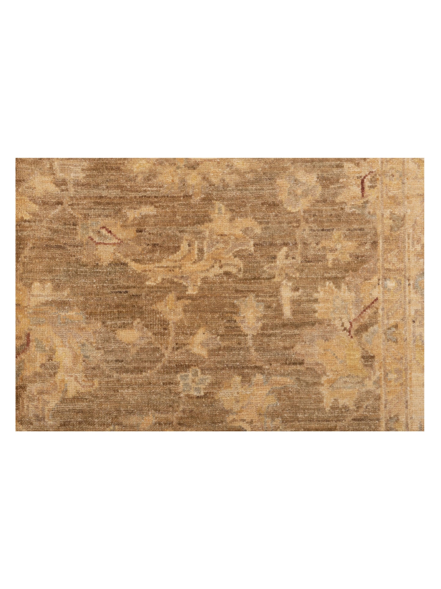 Sultan 116794 Green Ivory 5x6.4 Hand Knotted Rug