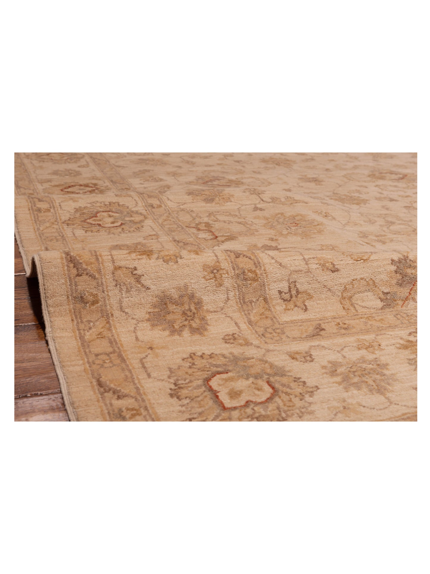 Sultan 116797 Ivory Ivory 6.1x8.11 Hand Knotted Rug
