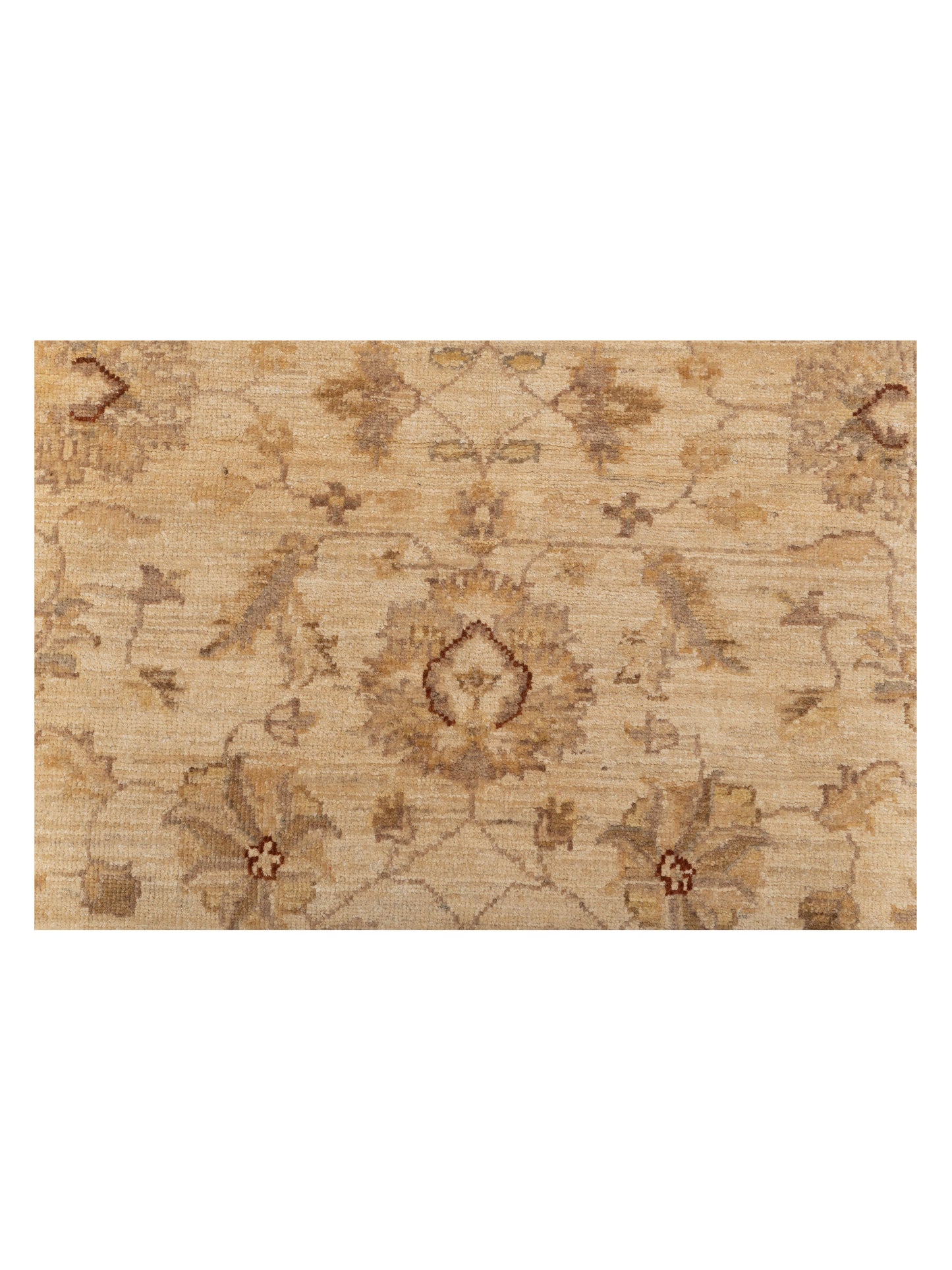Sultan 116825 Ivory Ivory 4.1x5.5 Hand Knotted Rug