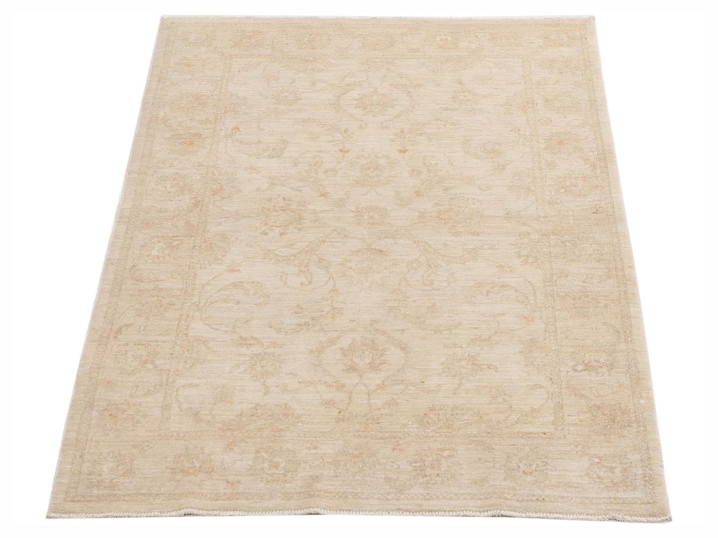 Sultan 116827 Ivory 4x6.2 Hand Knotted Rug