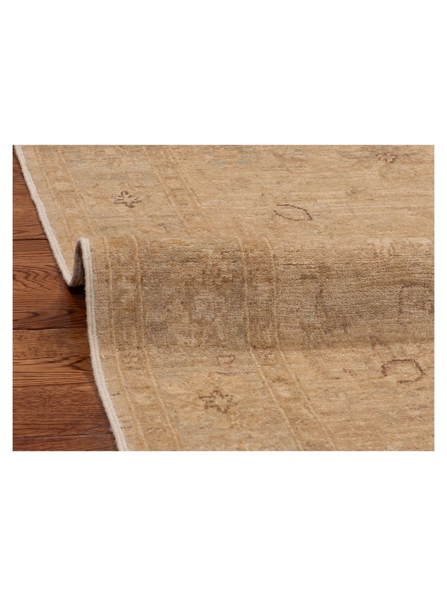 Sultan 116879 Beige Silver 3.11x5.9 Hand Knotted Rug