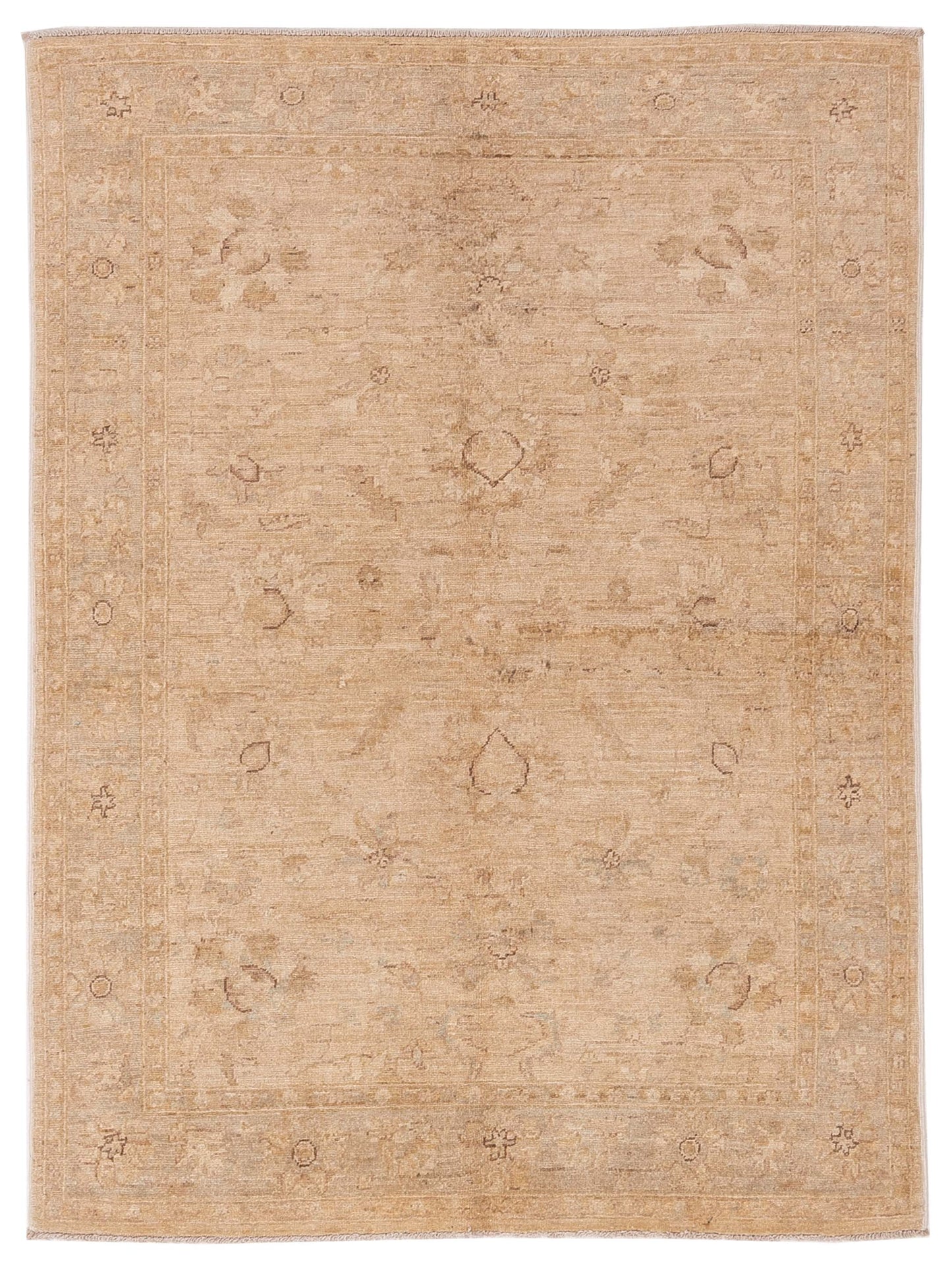 Pasha Sultan Beige Silver Traditional