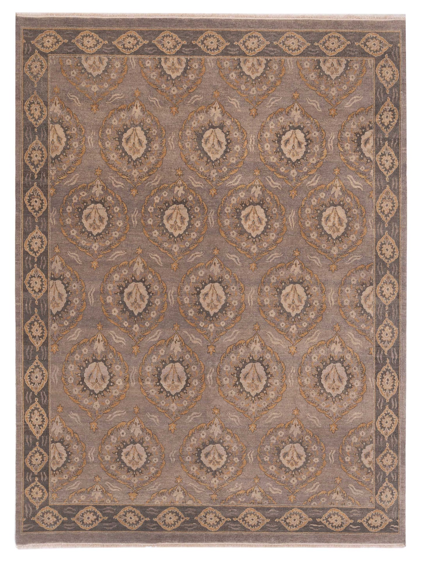 Siena Tibetino Gray Green Contemporary